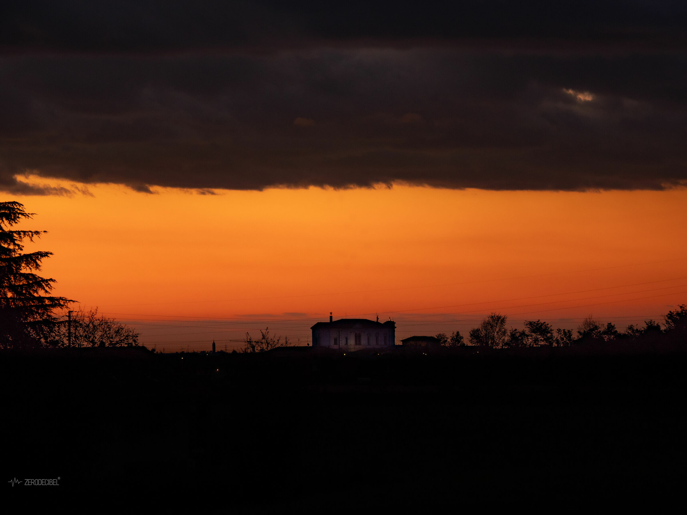 Lighthouse in the village