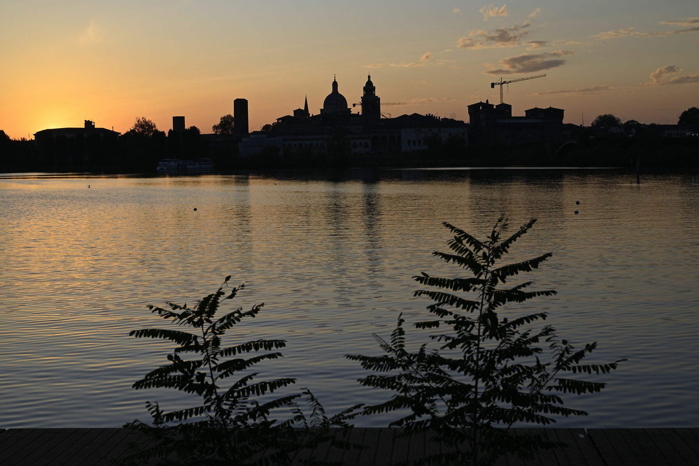 Sunset in Mantua