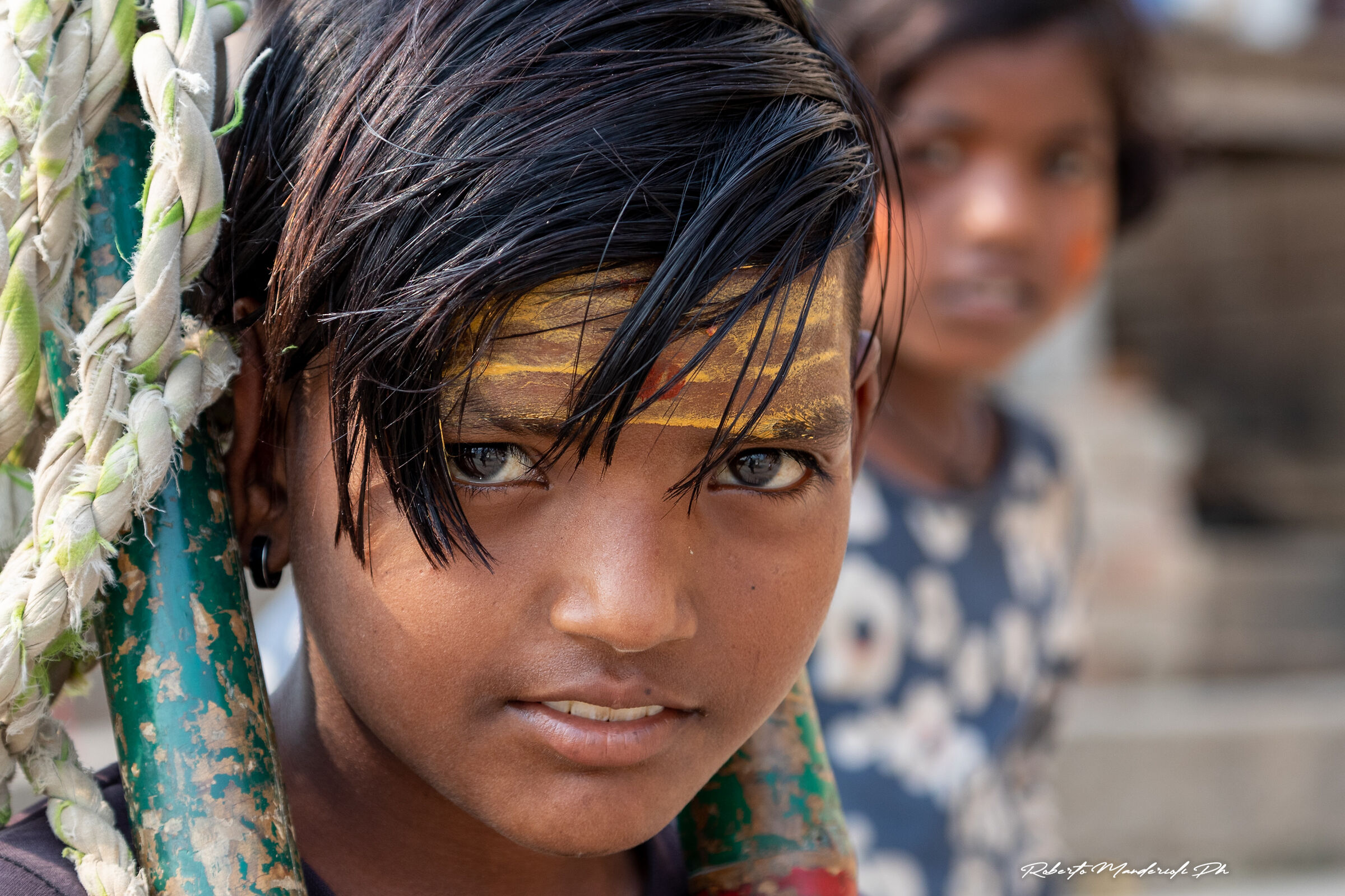 Incontri mattutini nel Ghat, Varanasi