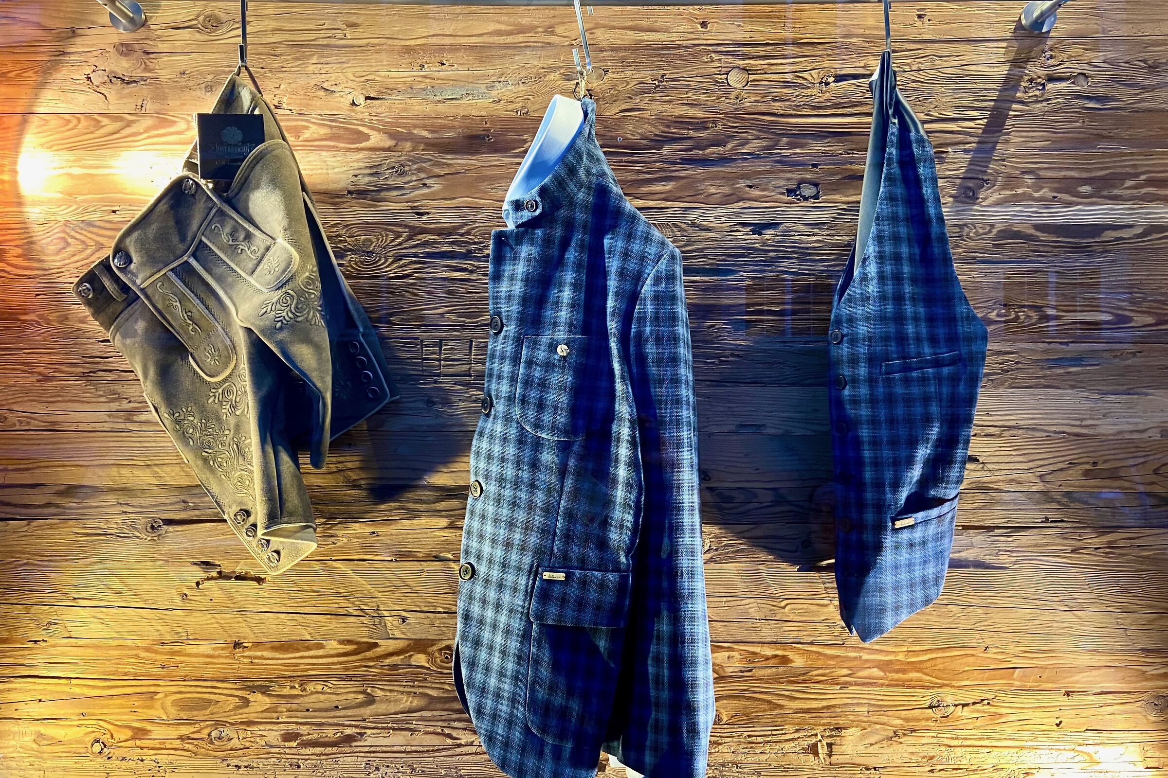 Peeking through the wardrobe