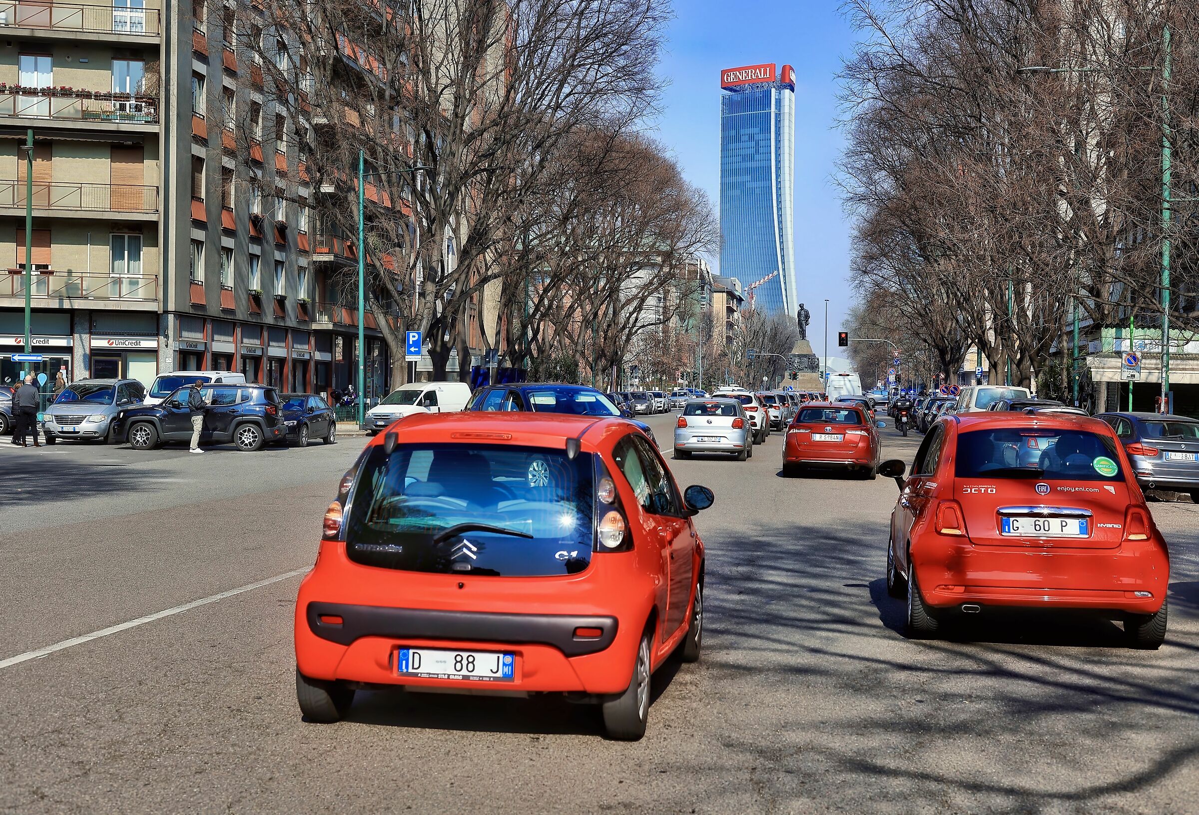 Rosso … pure il semaforo