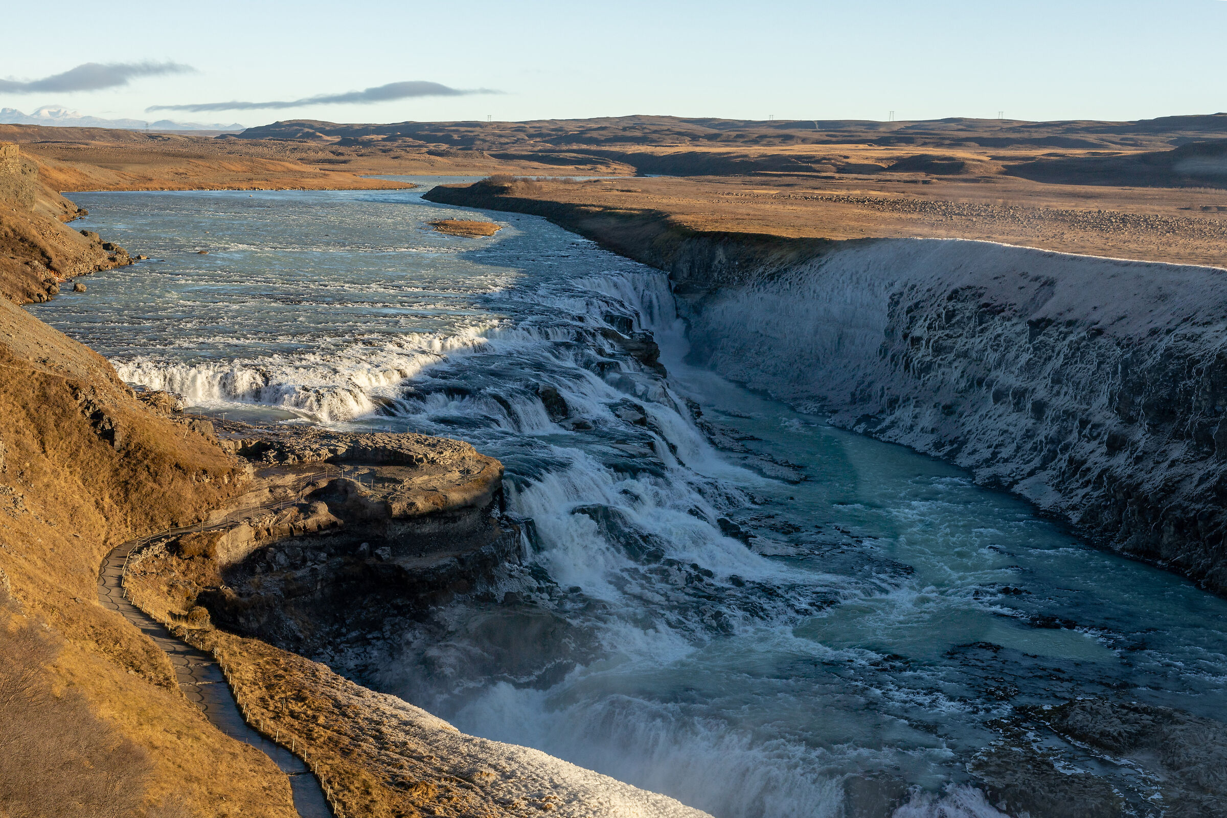 Le pomeridiane geometrie di Gullfoss