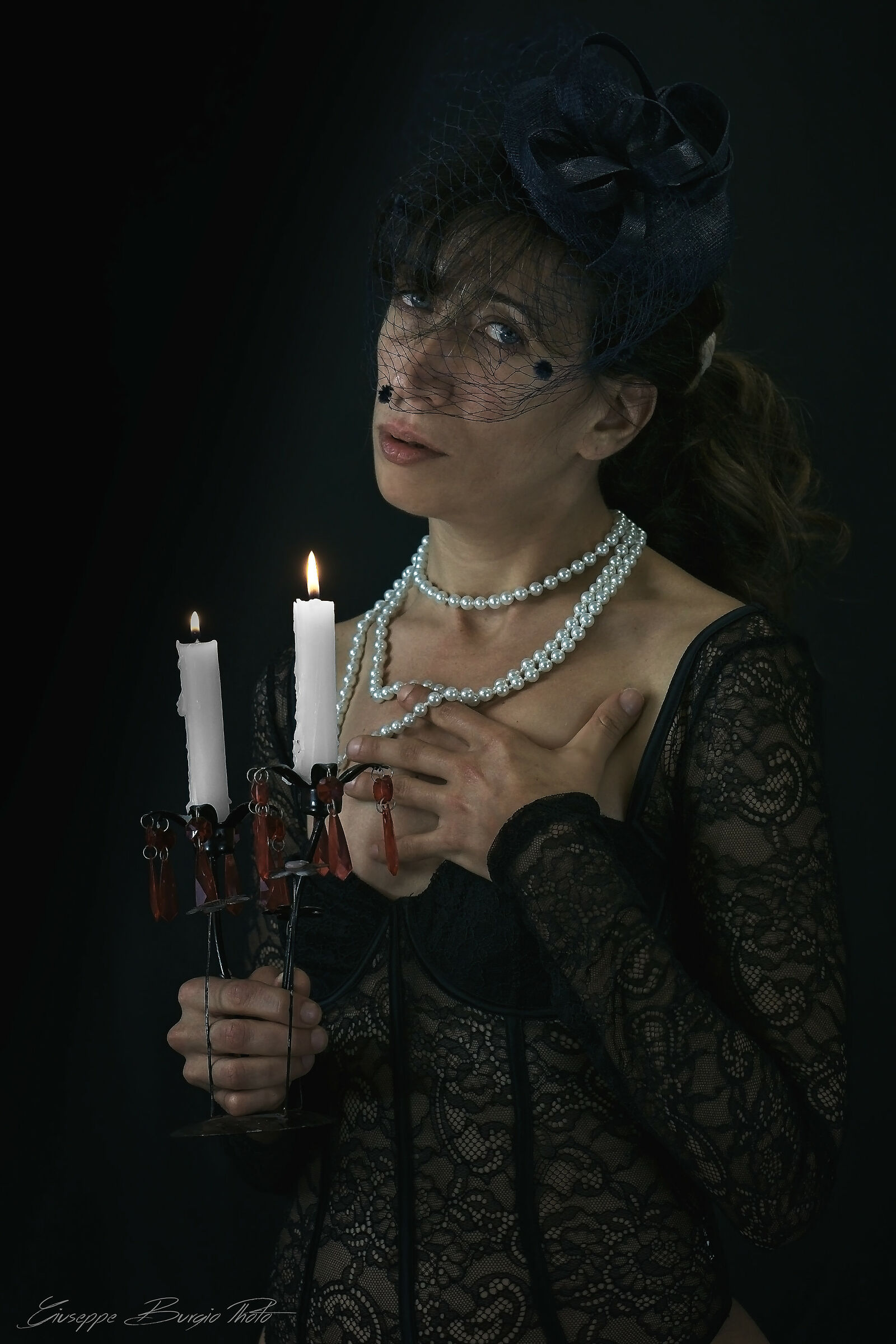 Giorgia (Portrait with Candles)