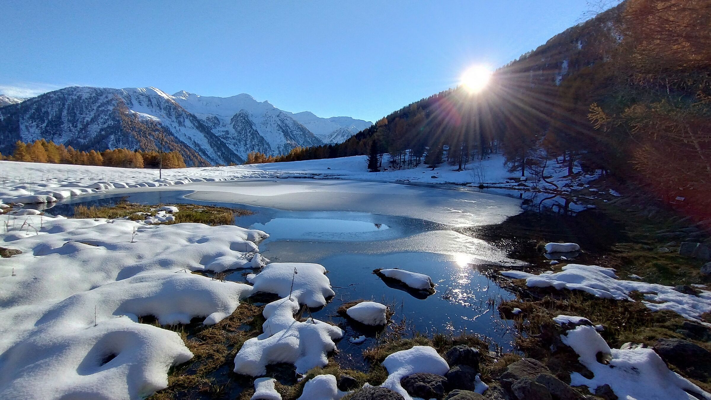 L'ultimo raggio di sole!