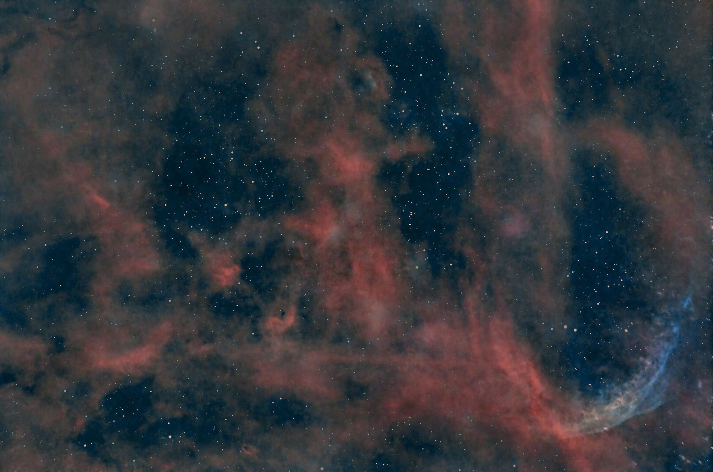 ngc6883 e stella wr134