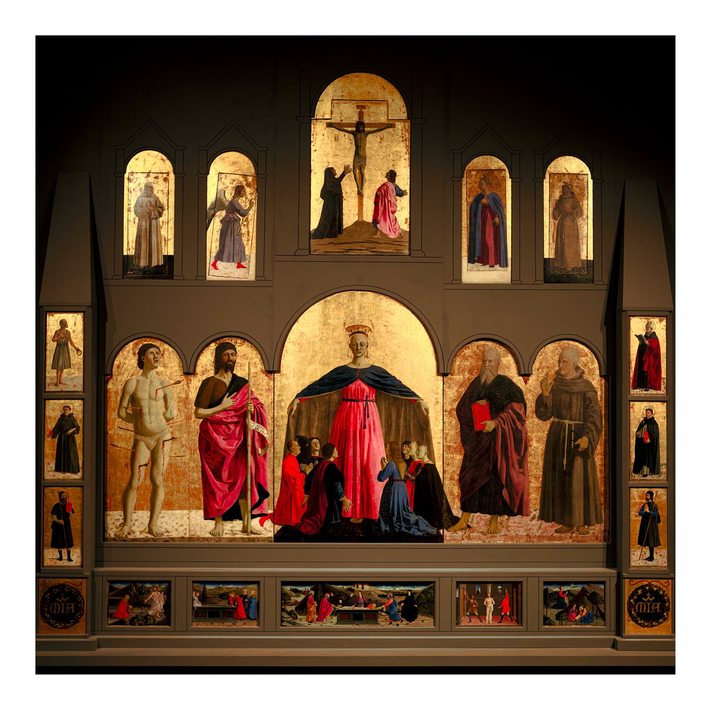 Polittico della Misericordia, 1444-1465, Museo Civico,