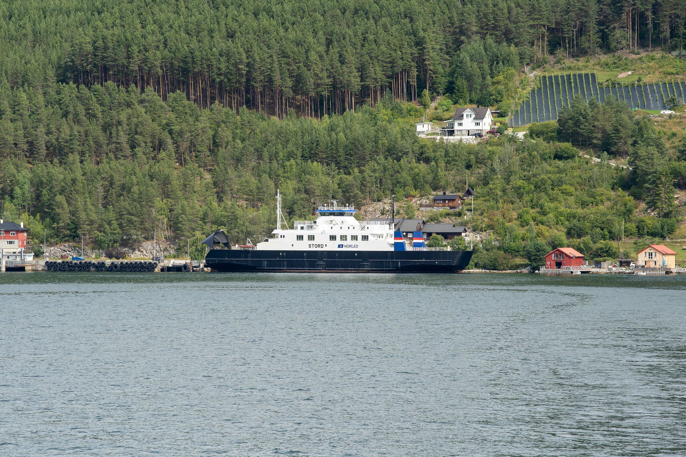 navigando sul Sognefjord