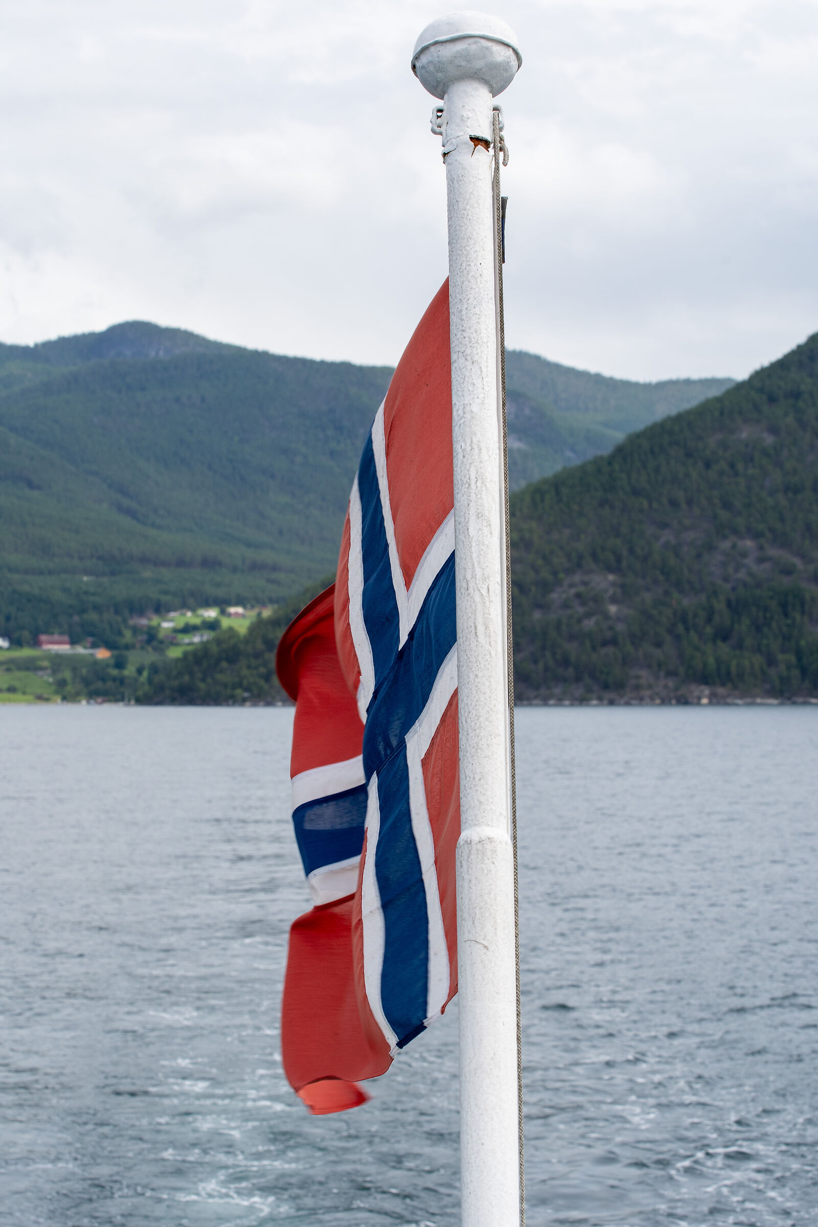 navigando sul Sognefjord