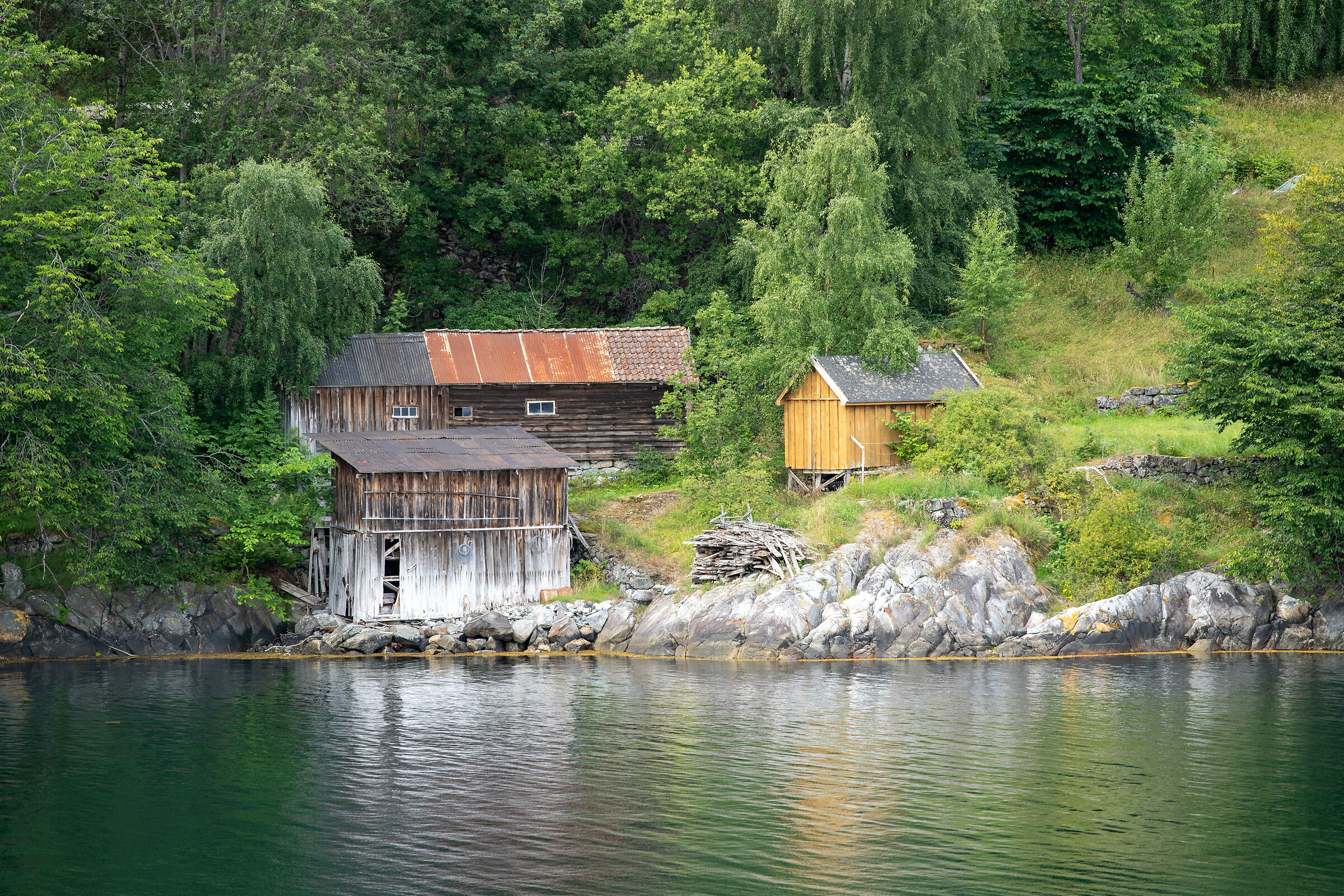 navigando sul Sognefjord