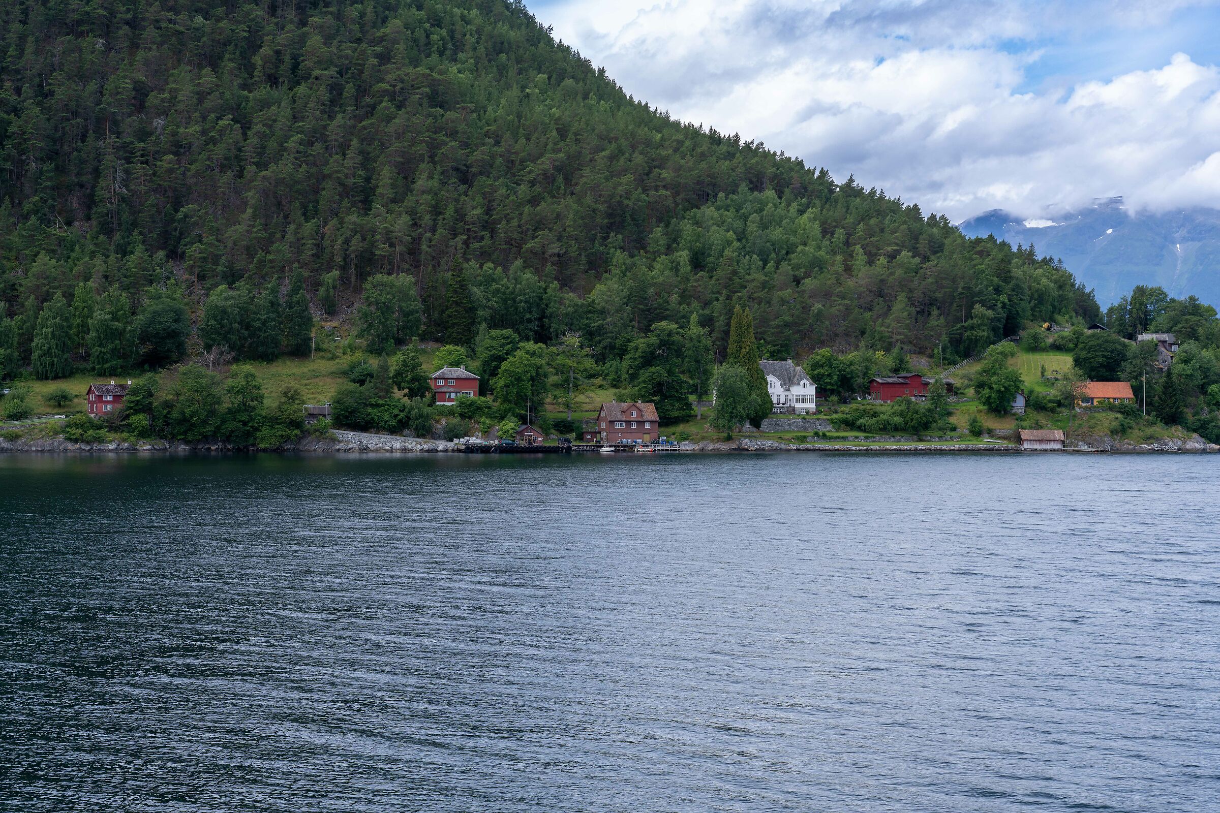 navigando sul Sognefjord