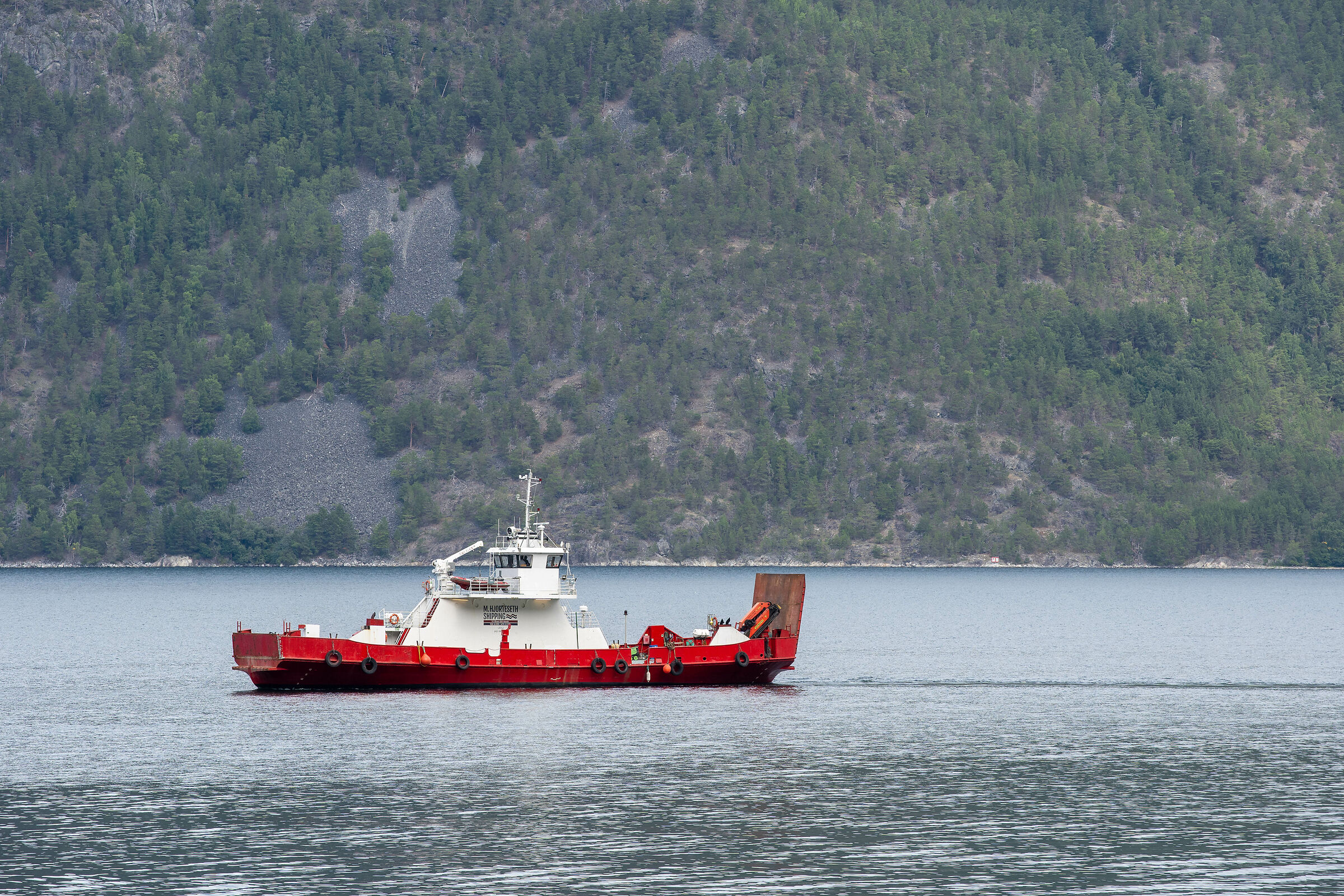 navigando sul Sognefjord