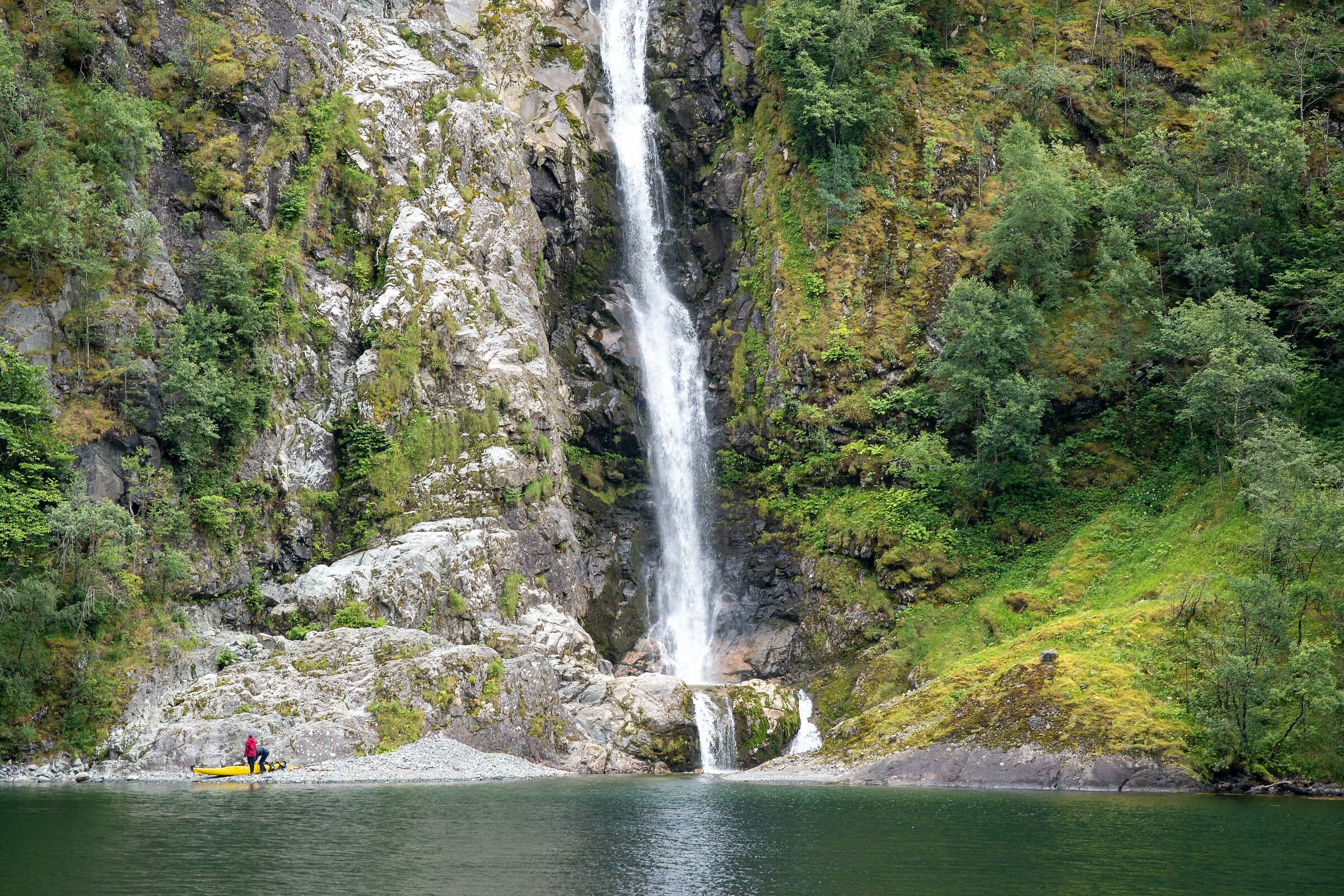 navigando sul Sognefjord