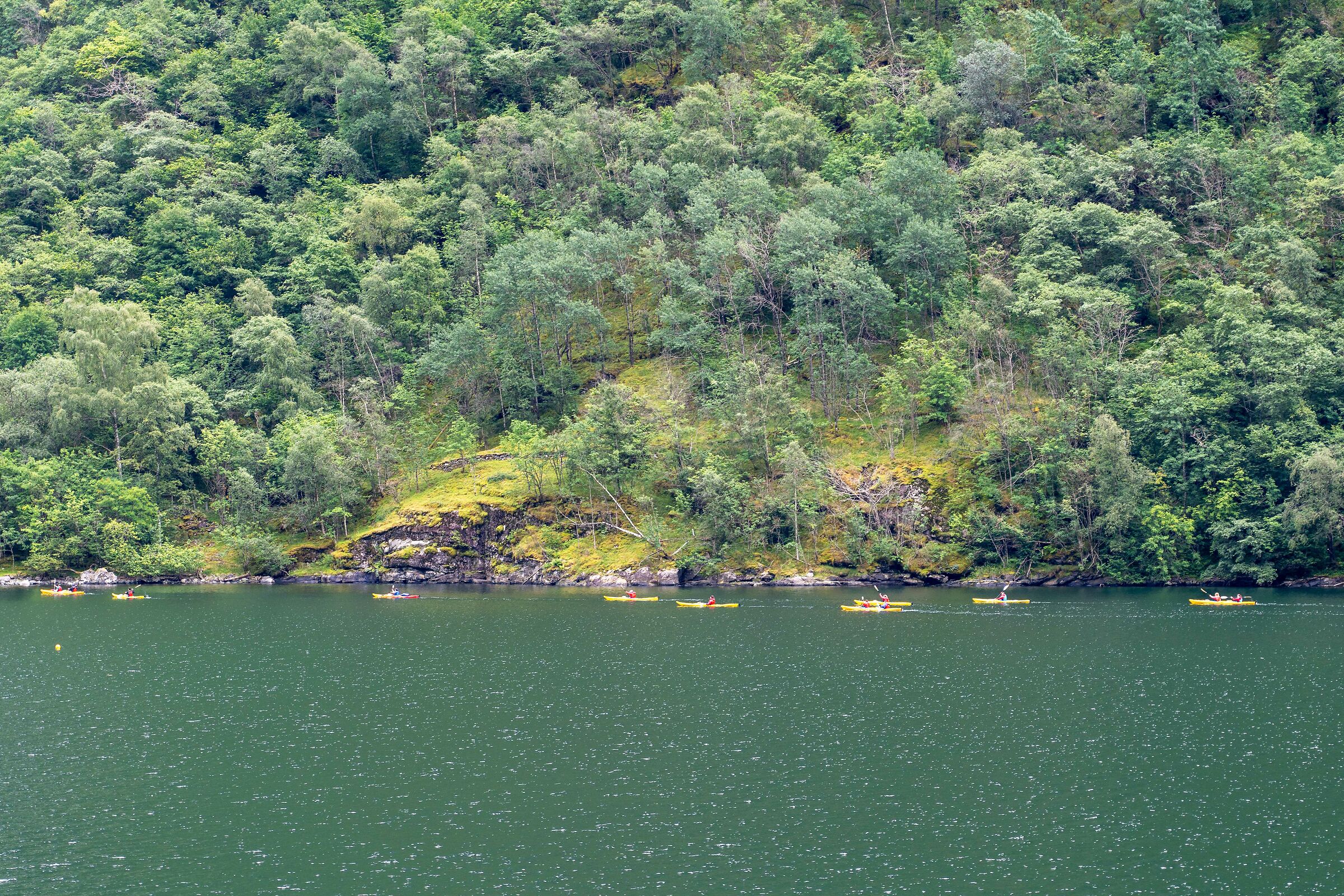 navigando sul Sognefjord