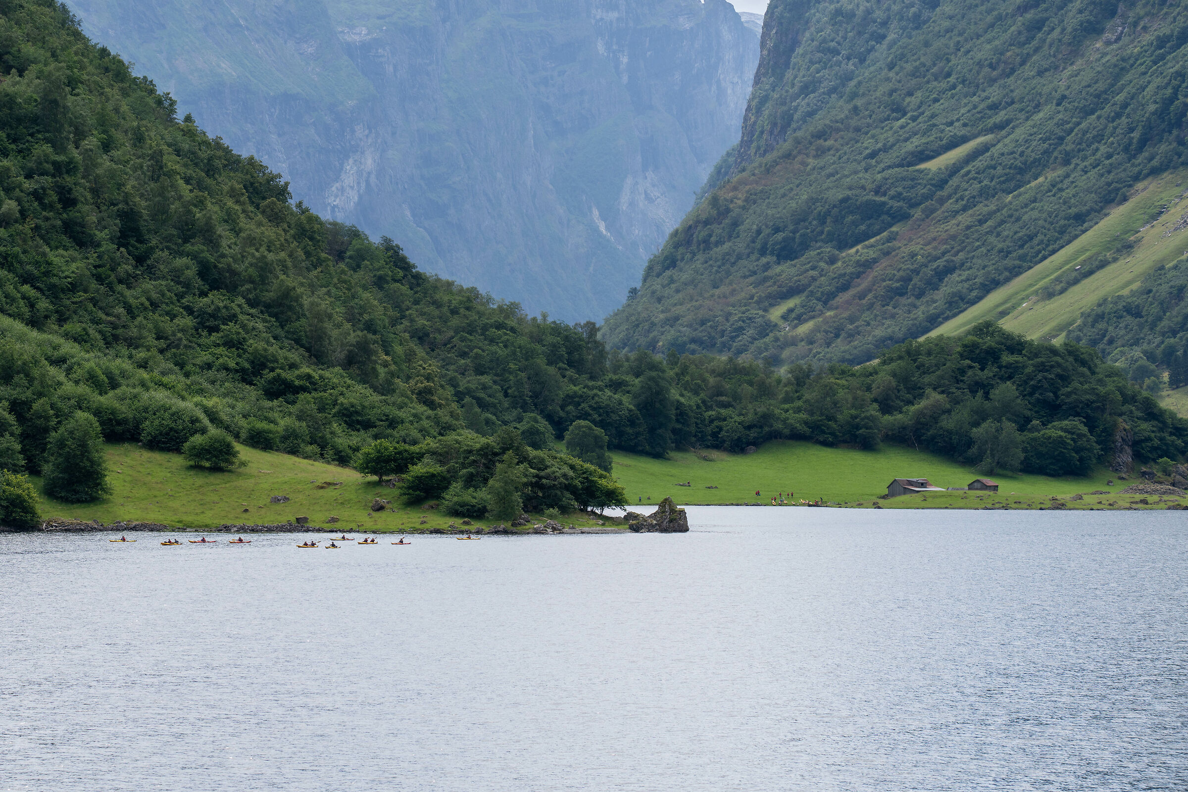 navigando sul Sognefjord
