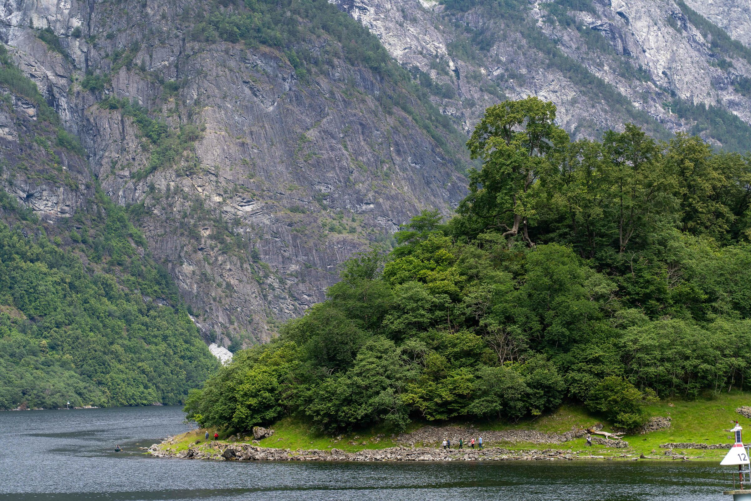 navigando sul Sognefjord