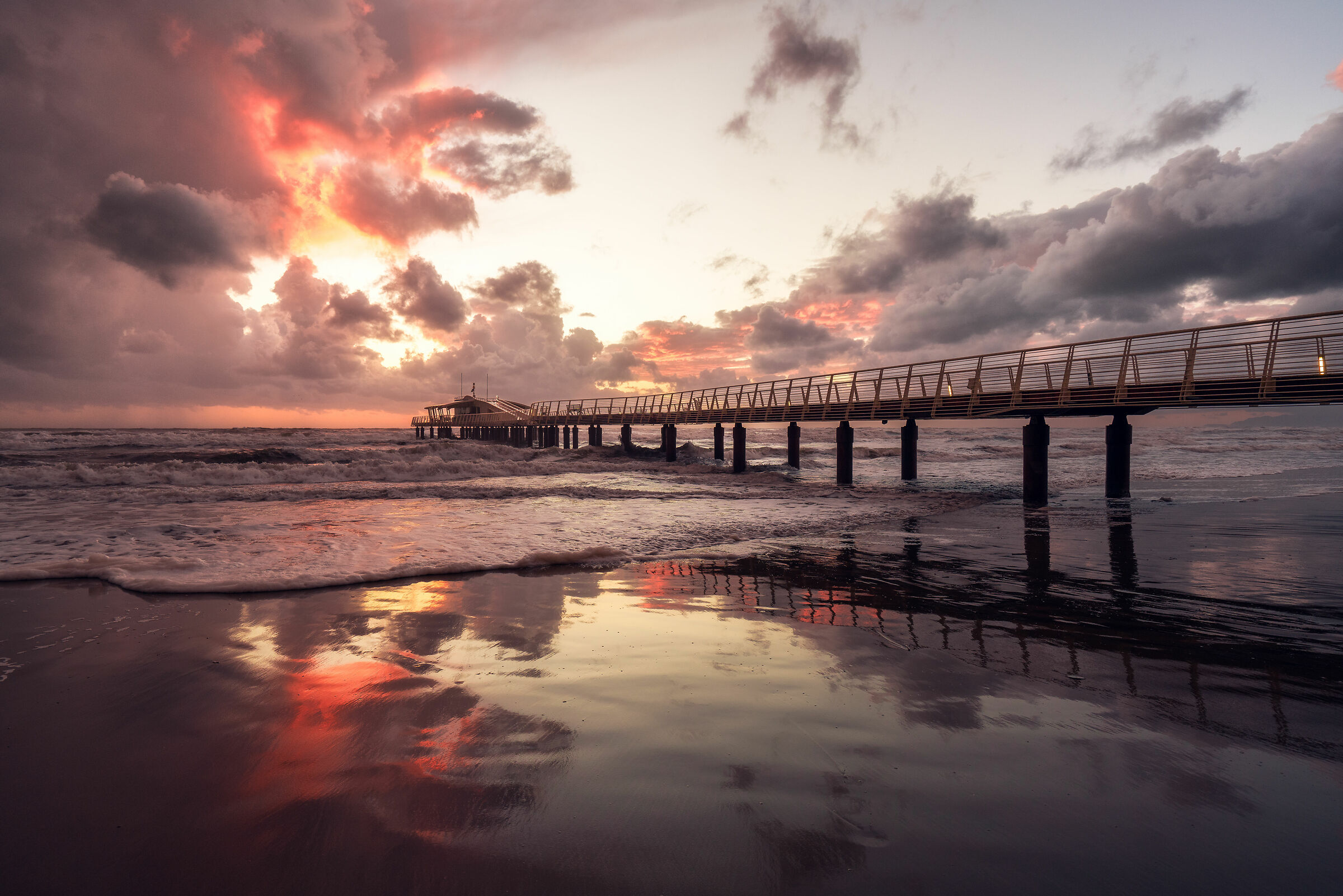 Il pontile di Lido di Camaiore