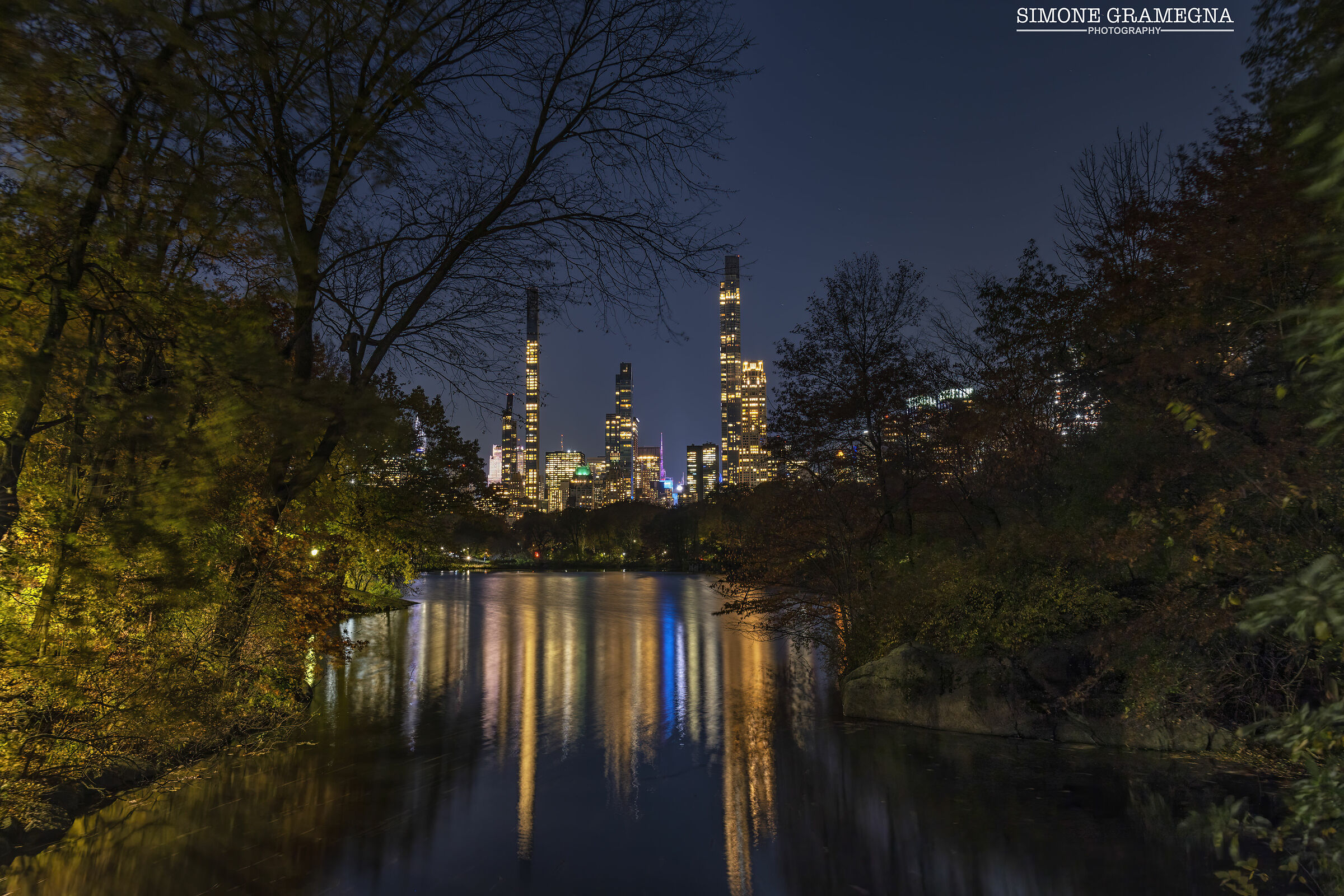 Oak Bridge in Central Park