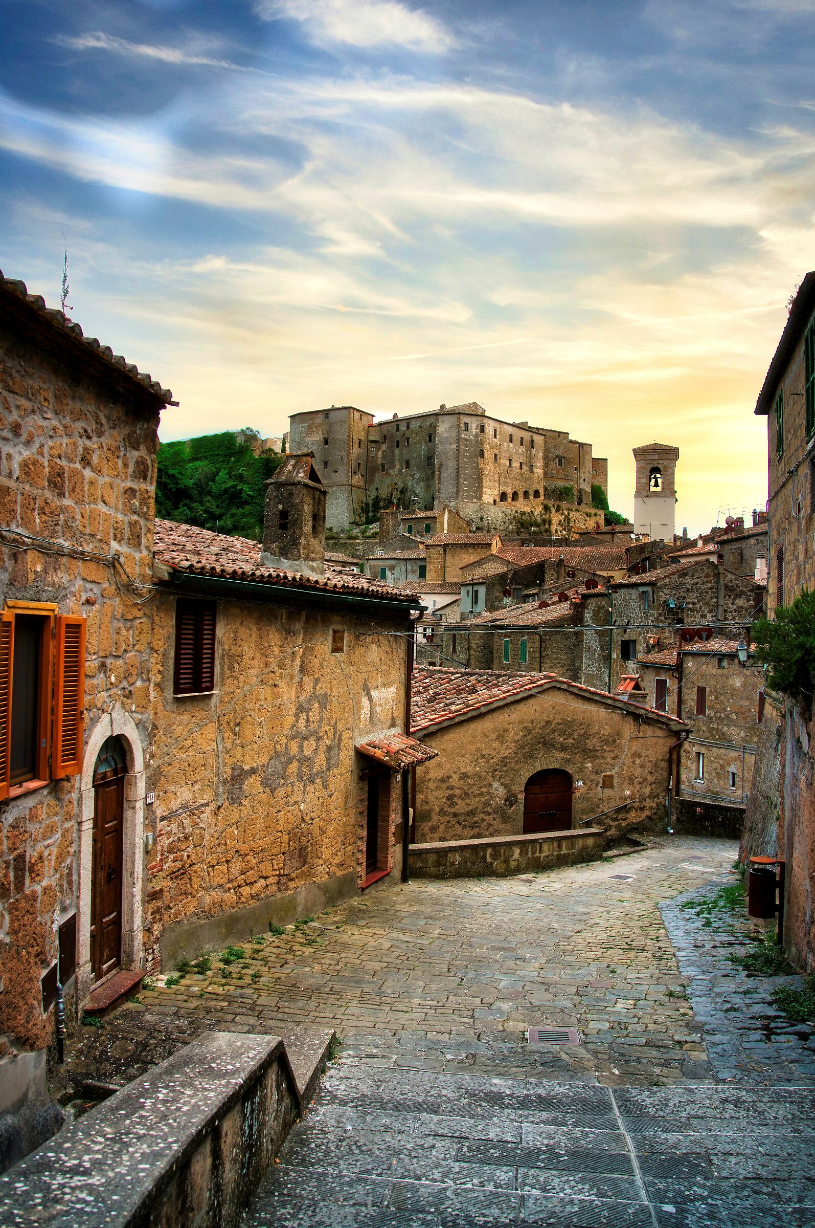 panorama of Sorano (GR)