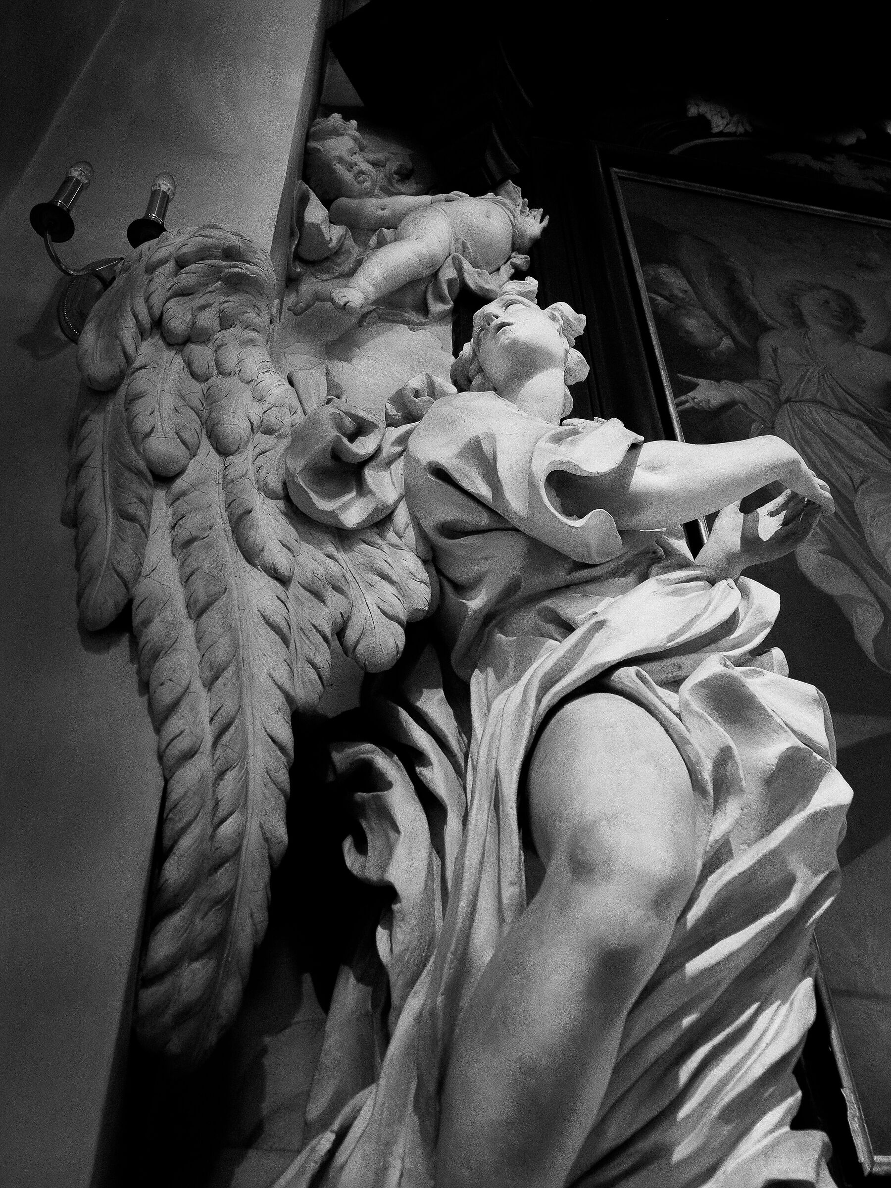 Statua chiesa Cracovia