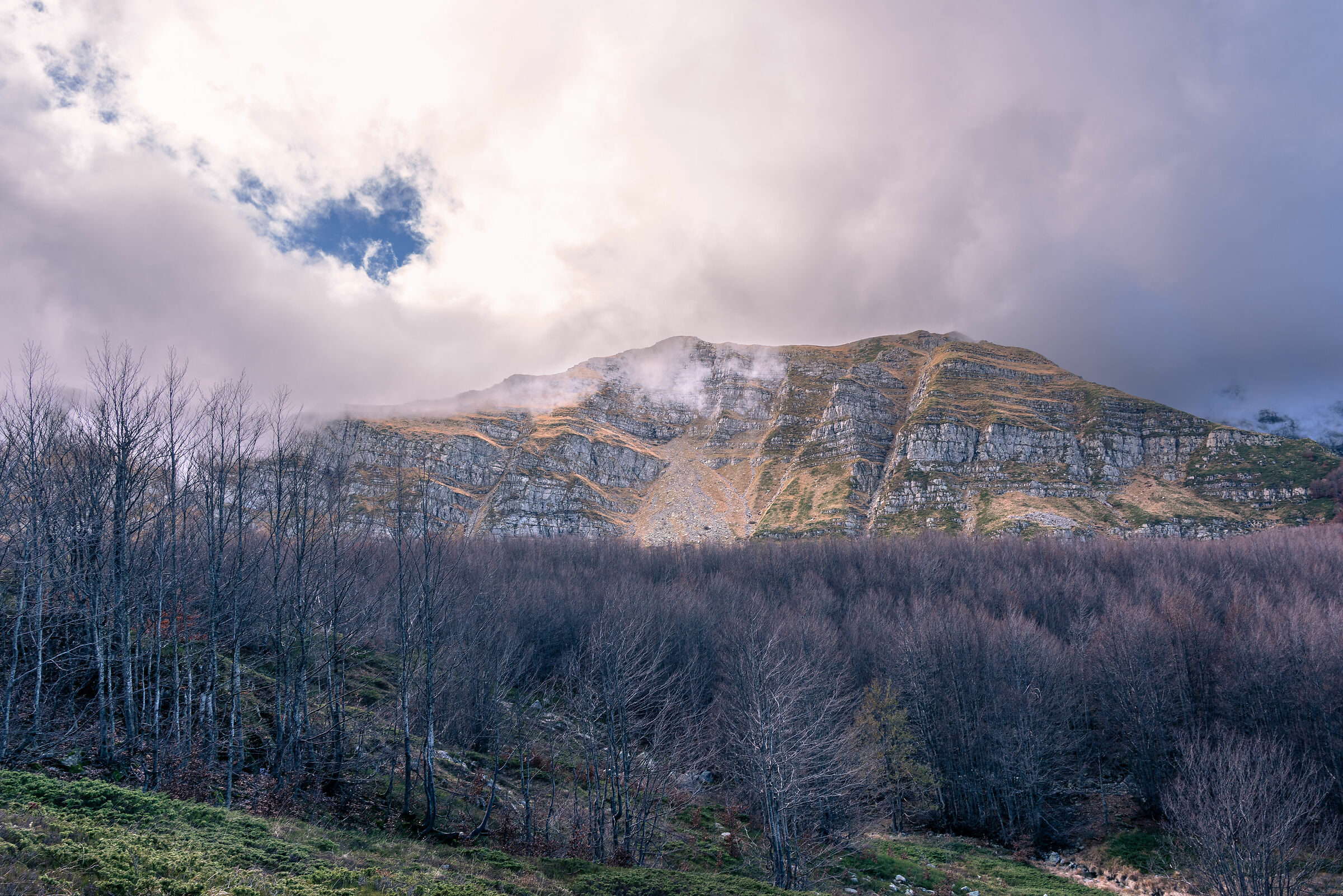 Nei pressi del Lago Baccio