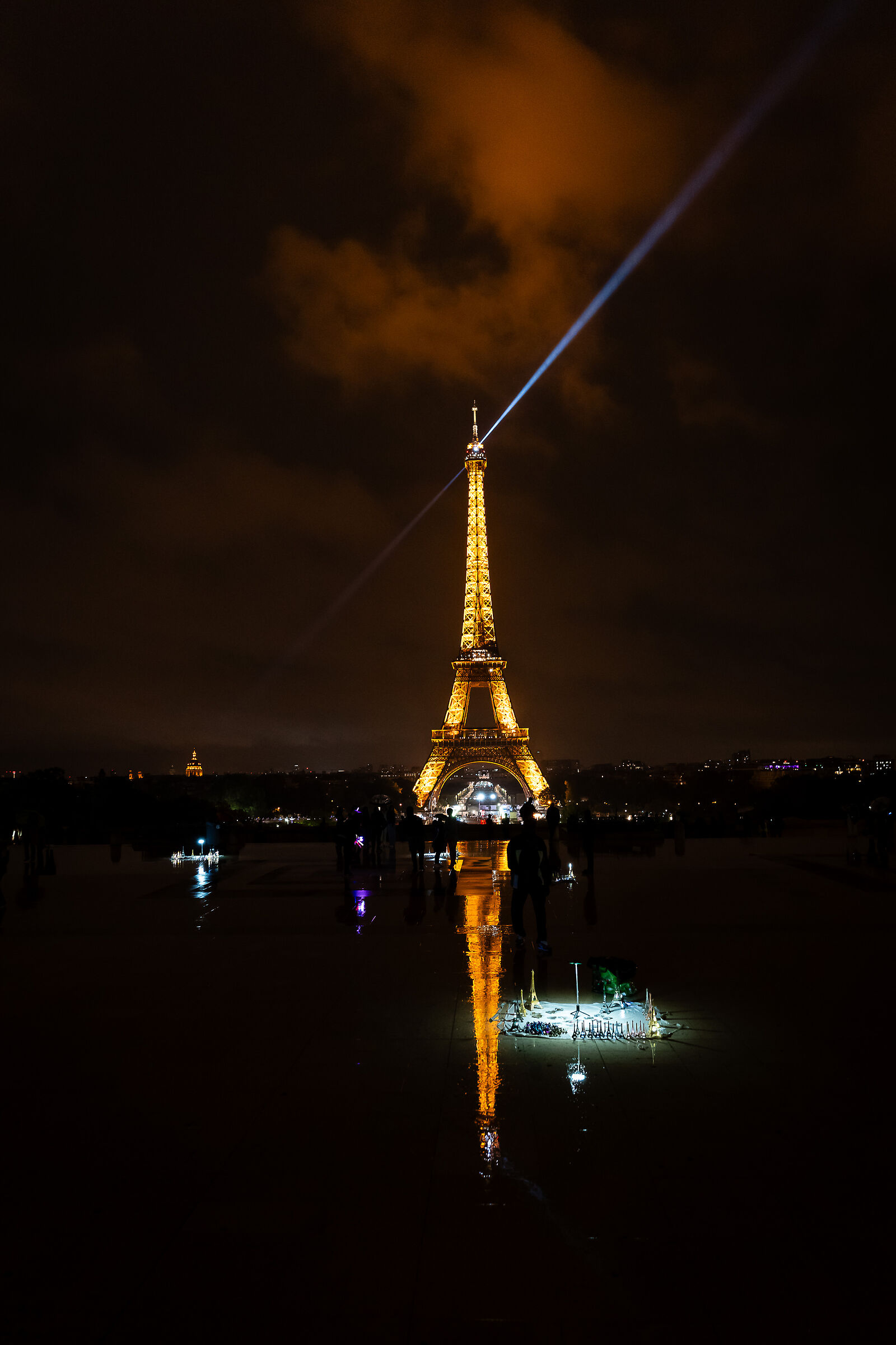 France - Eiffel Tower by night