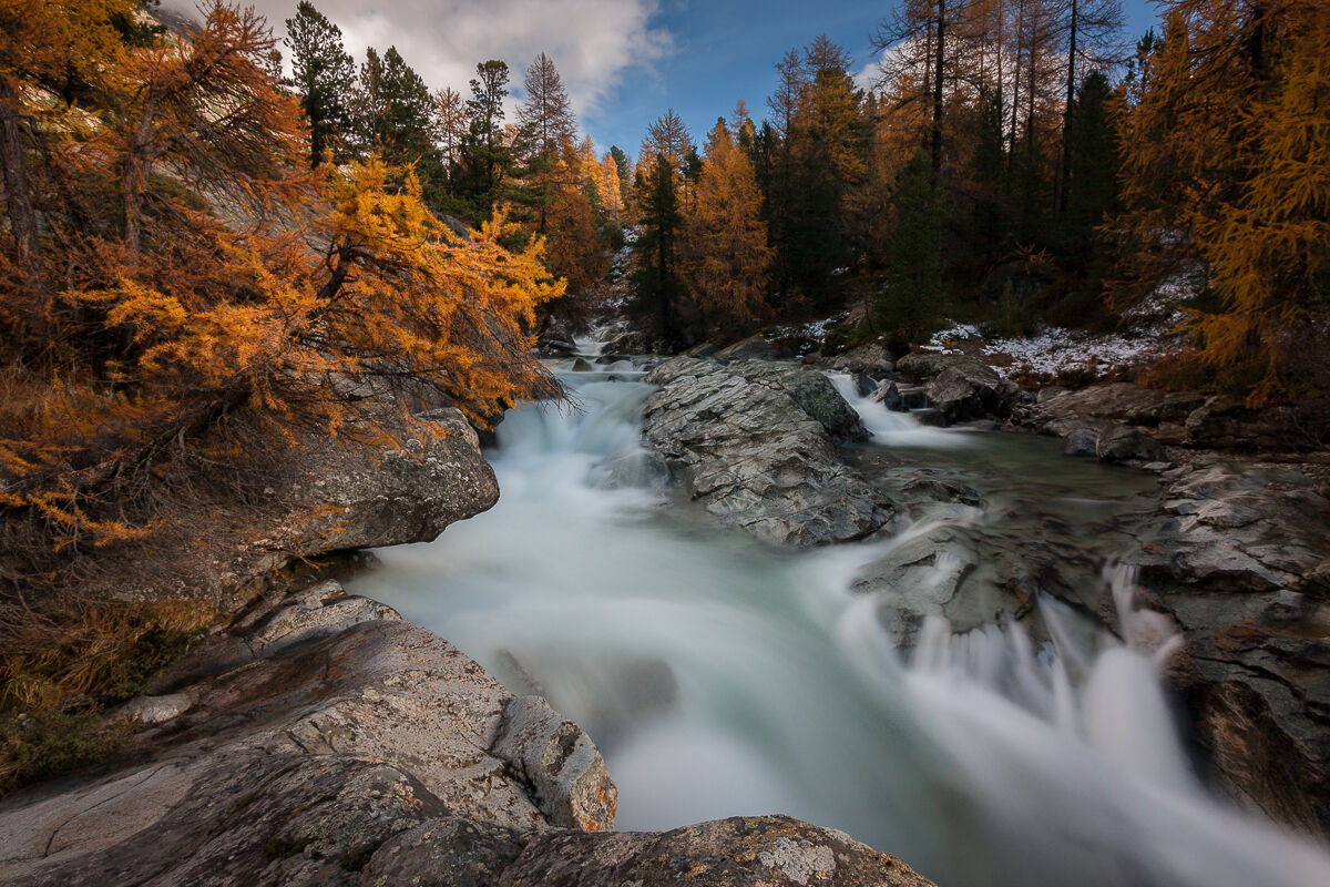 Le cascate del Bernina ...