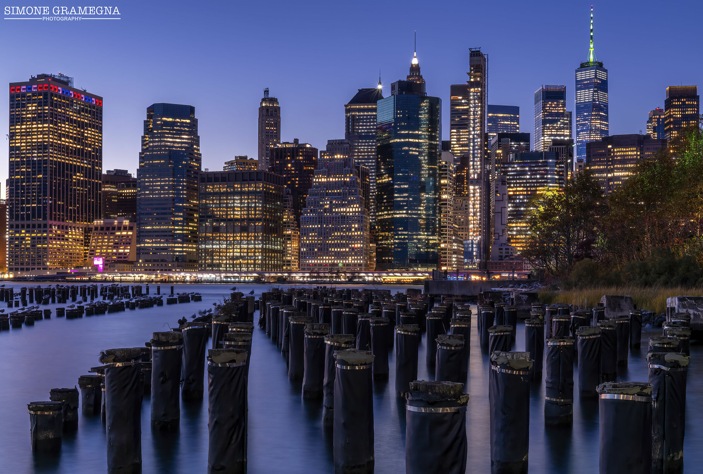 Manhattan vista da Brooklyn
