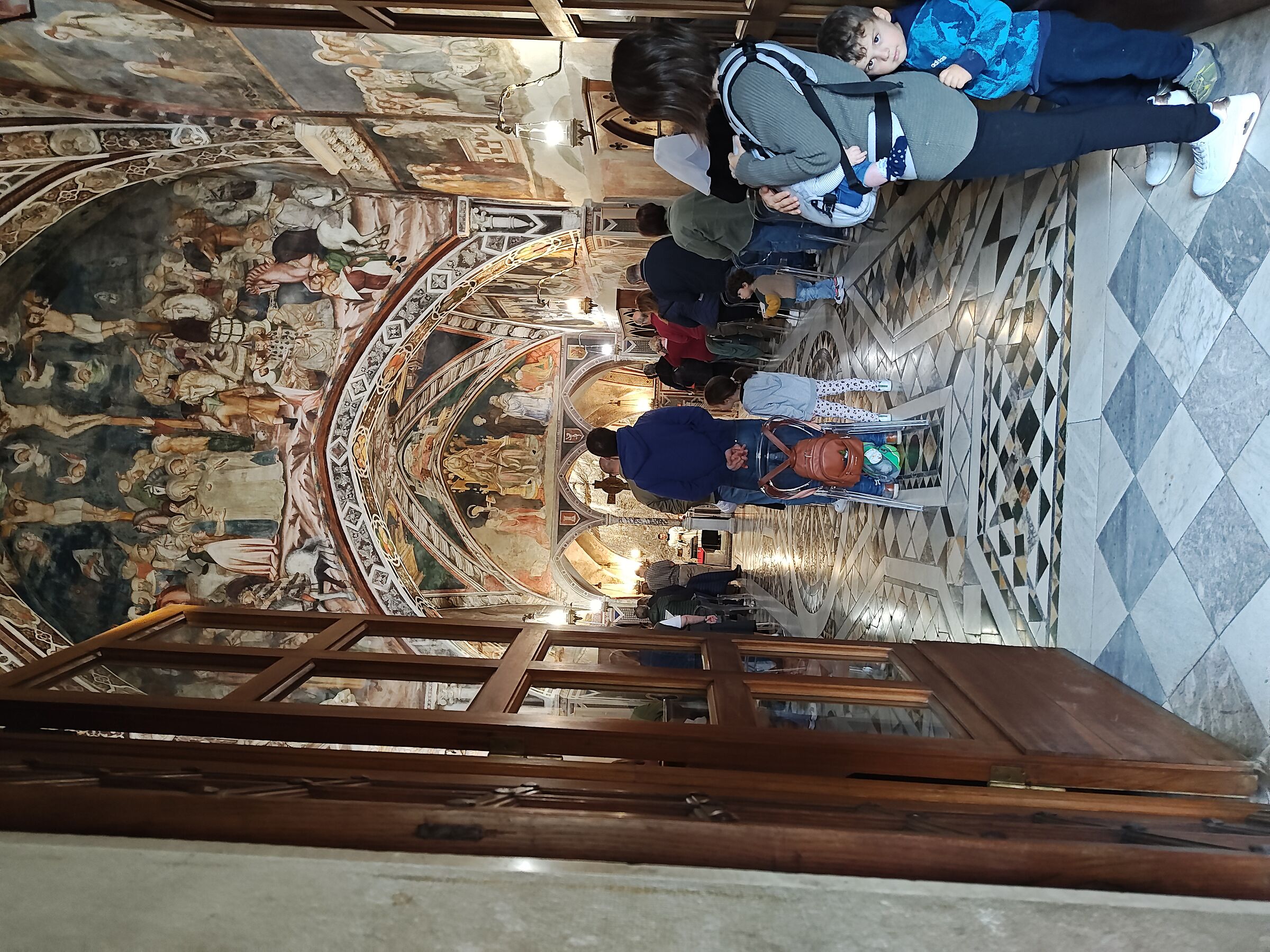 Sacred cave of St. Benedict in Subiaco