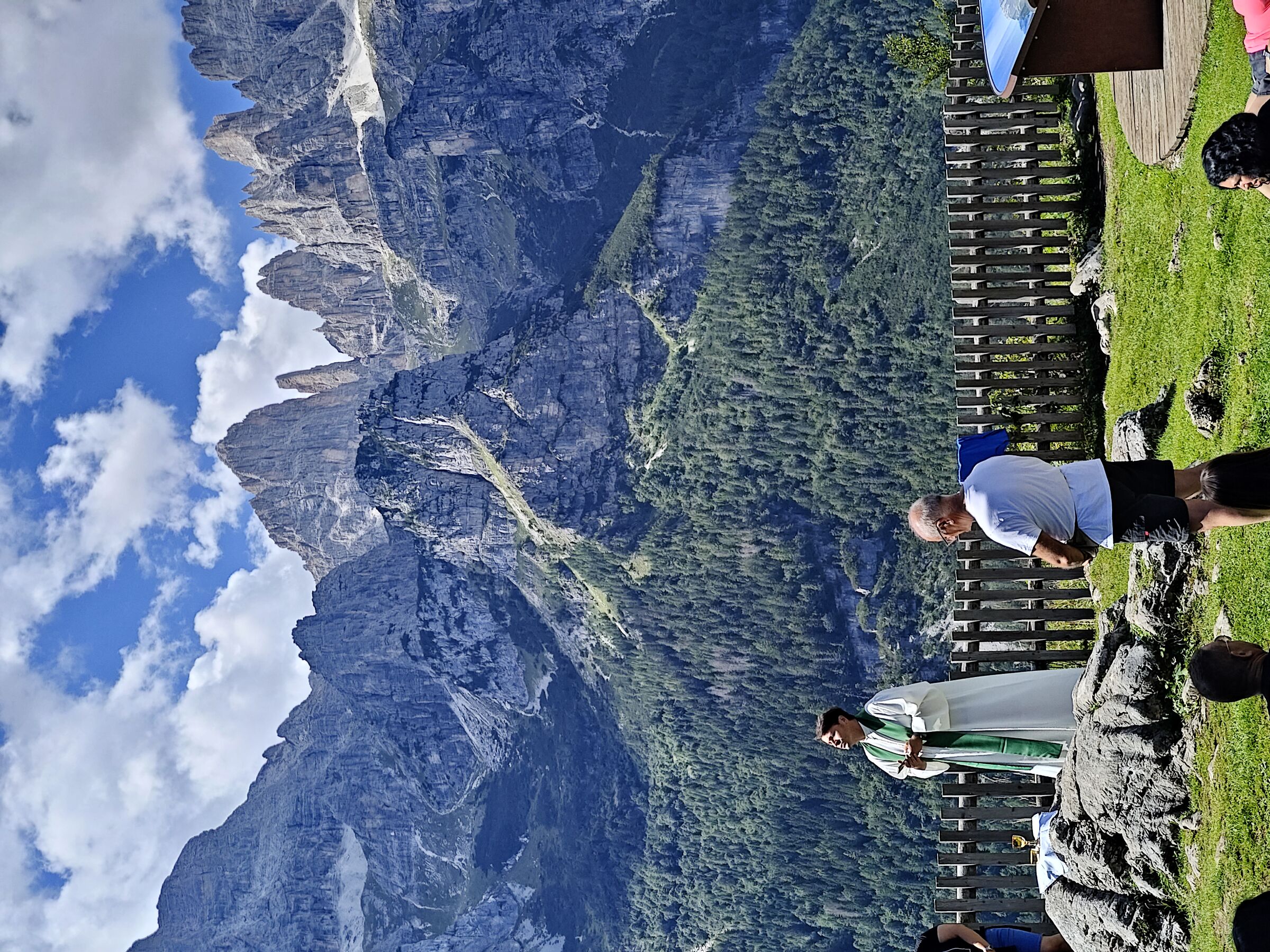 Holy Mass in Trentino