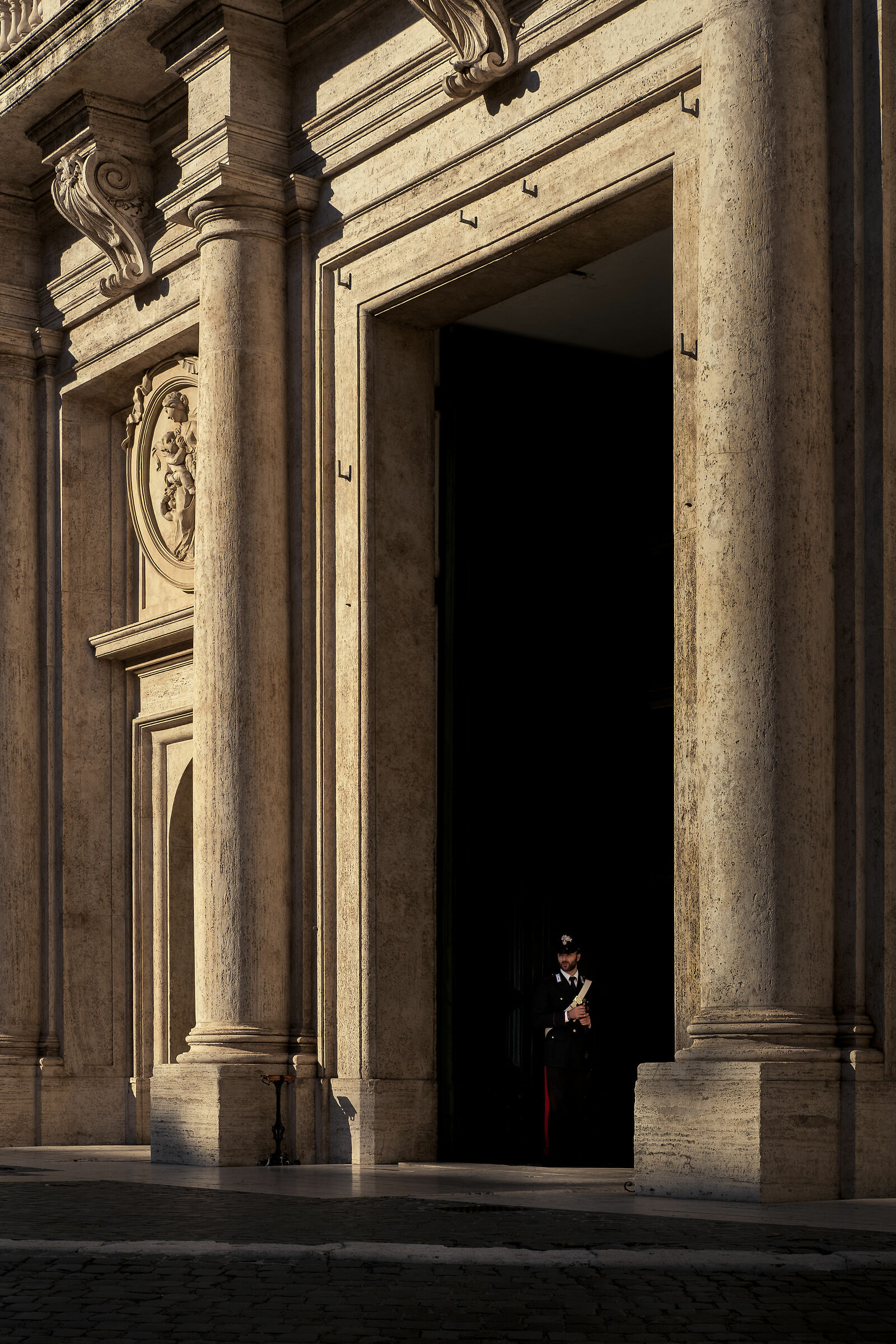 In servizio.