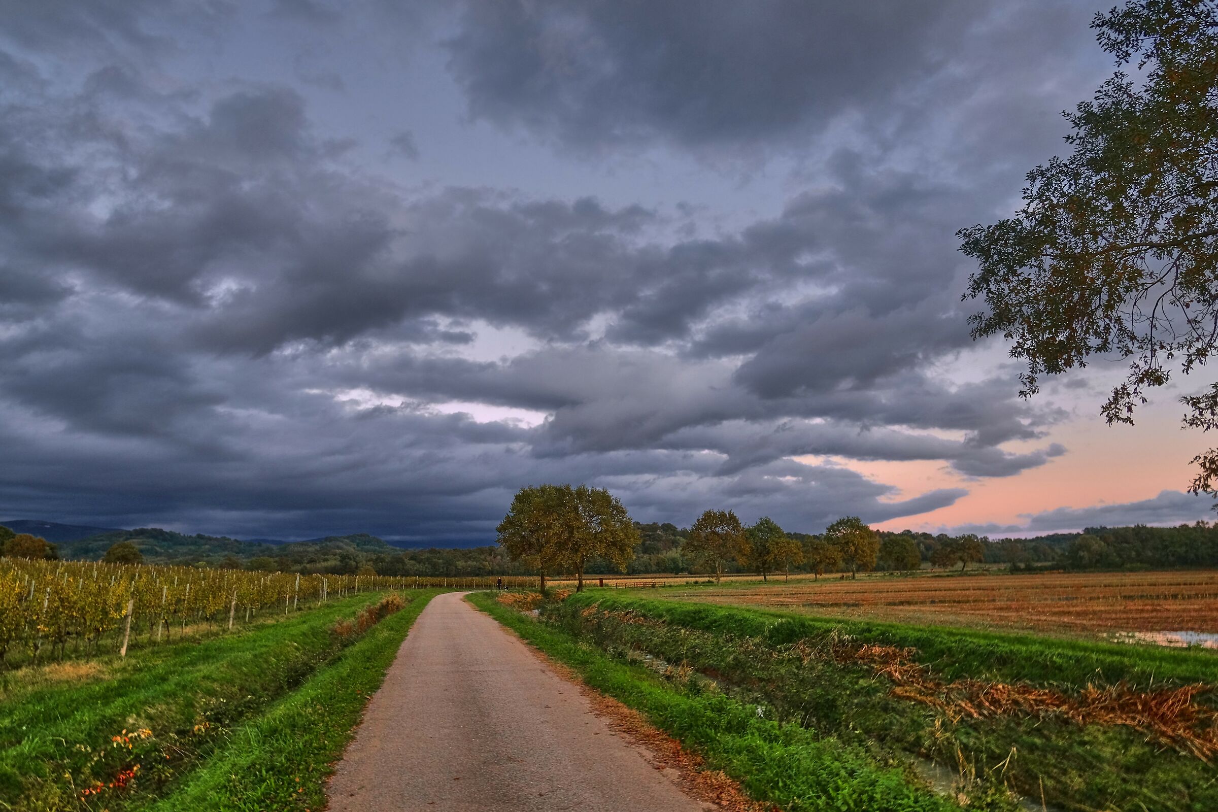 Tramonto sul Preval, estate