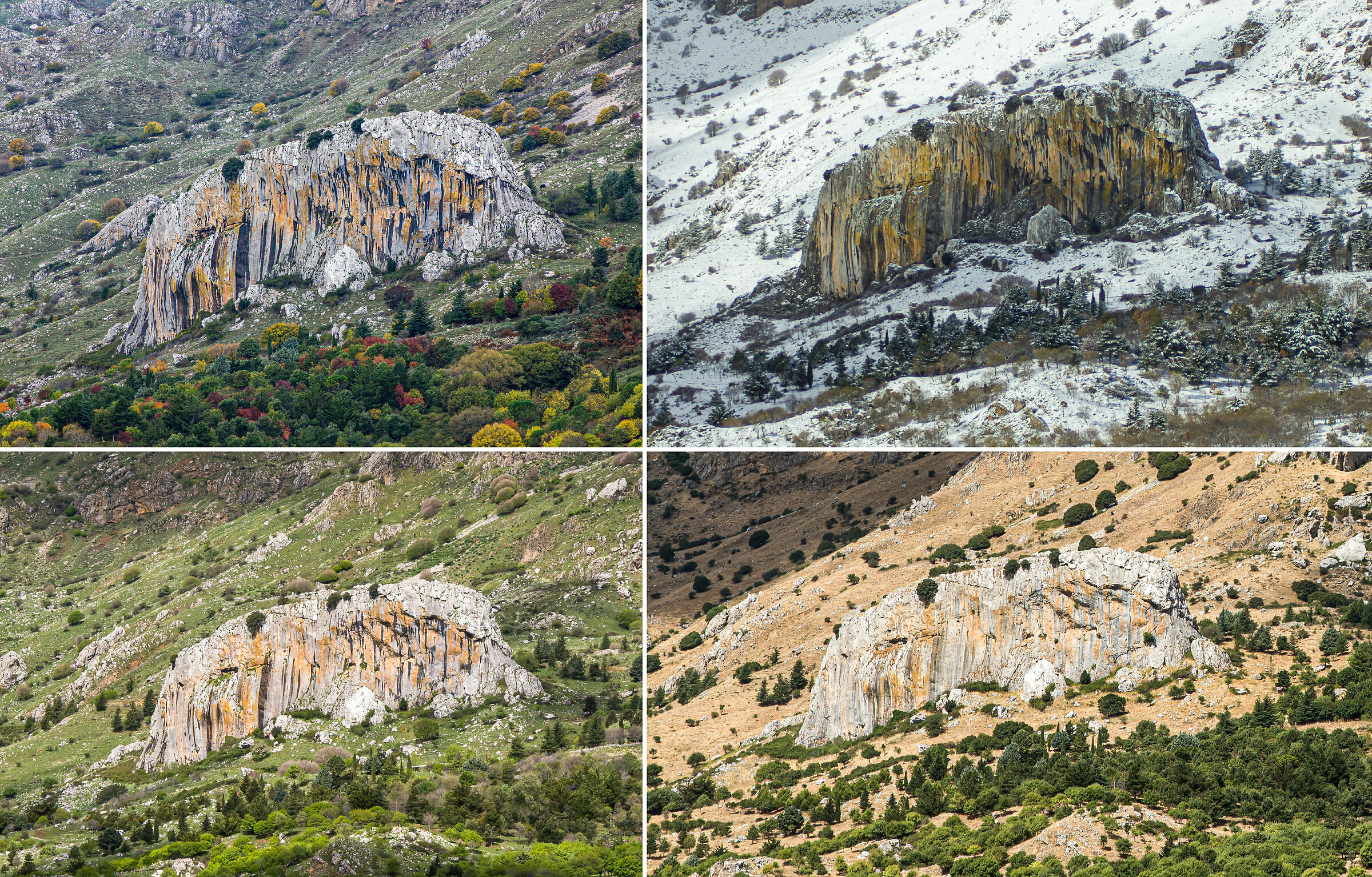 The four seasons in Sant'Otiero