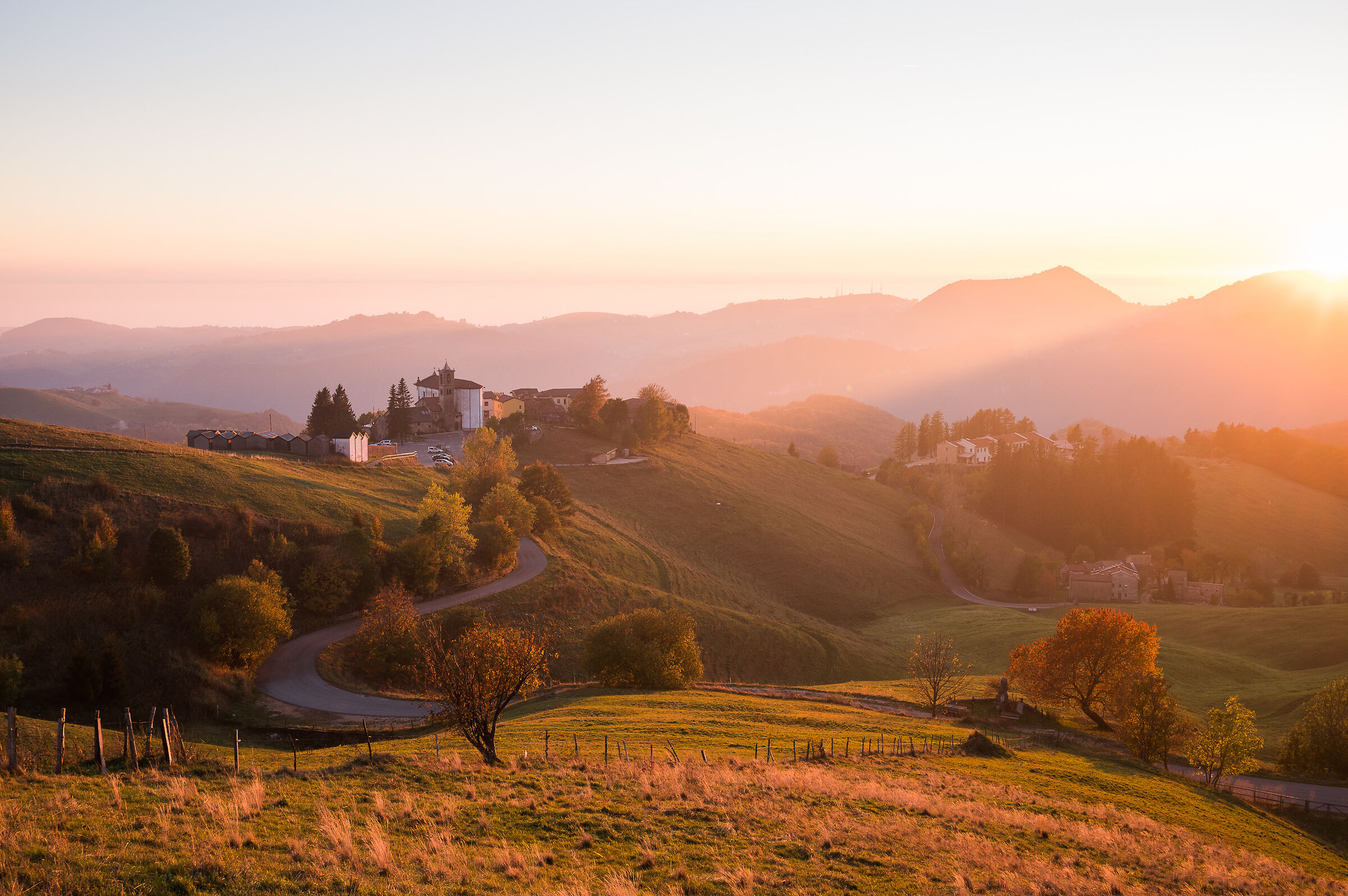 Campofontana al tramonto