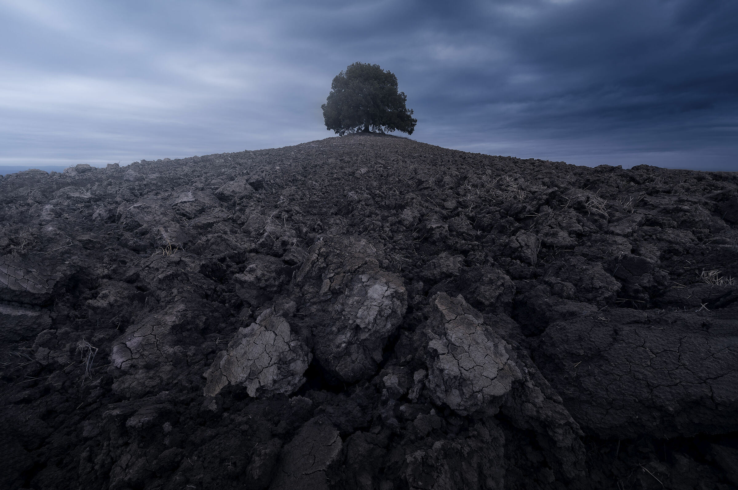 Alone in the darkness