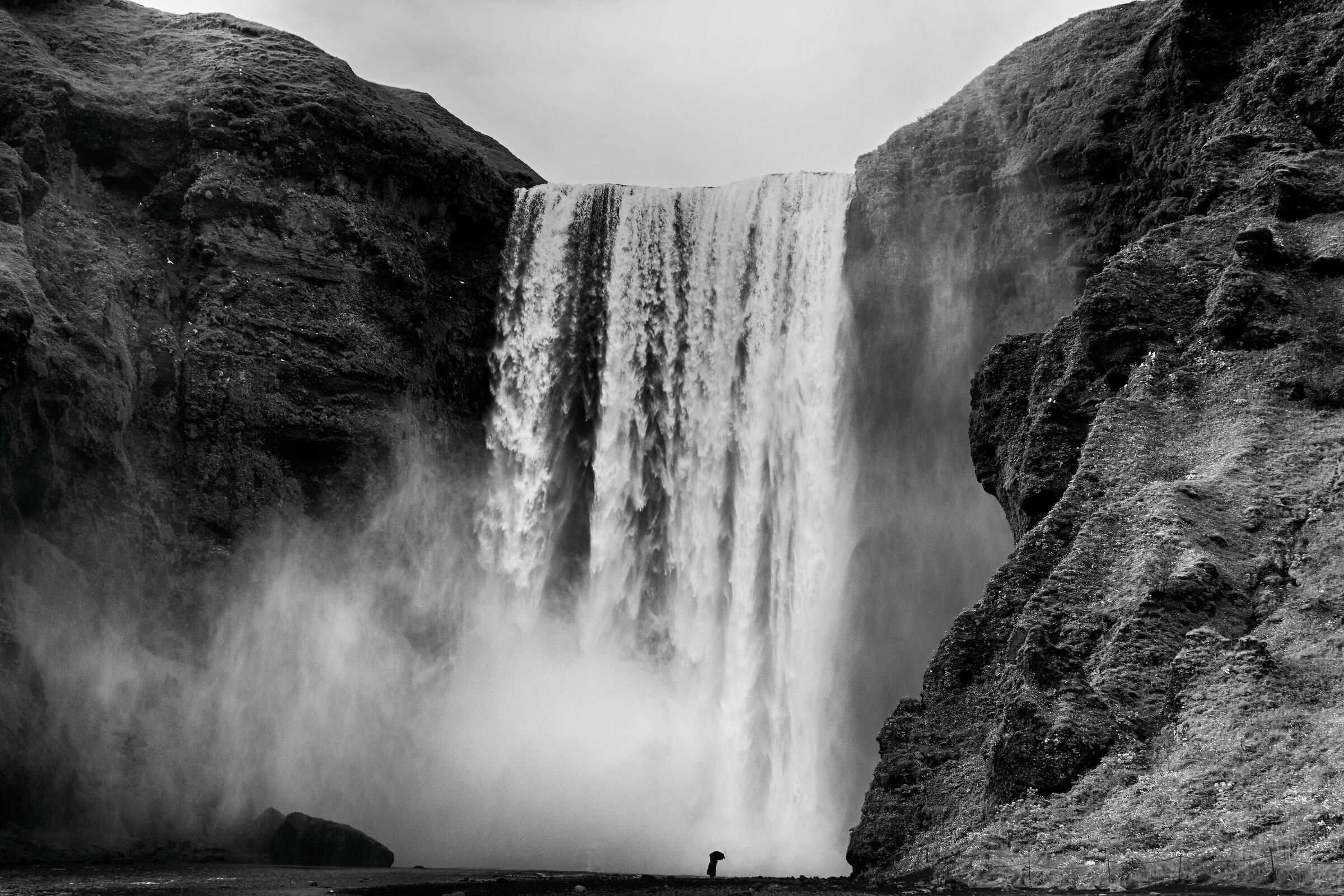 Skógafoss waterfall
