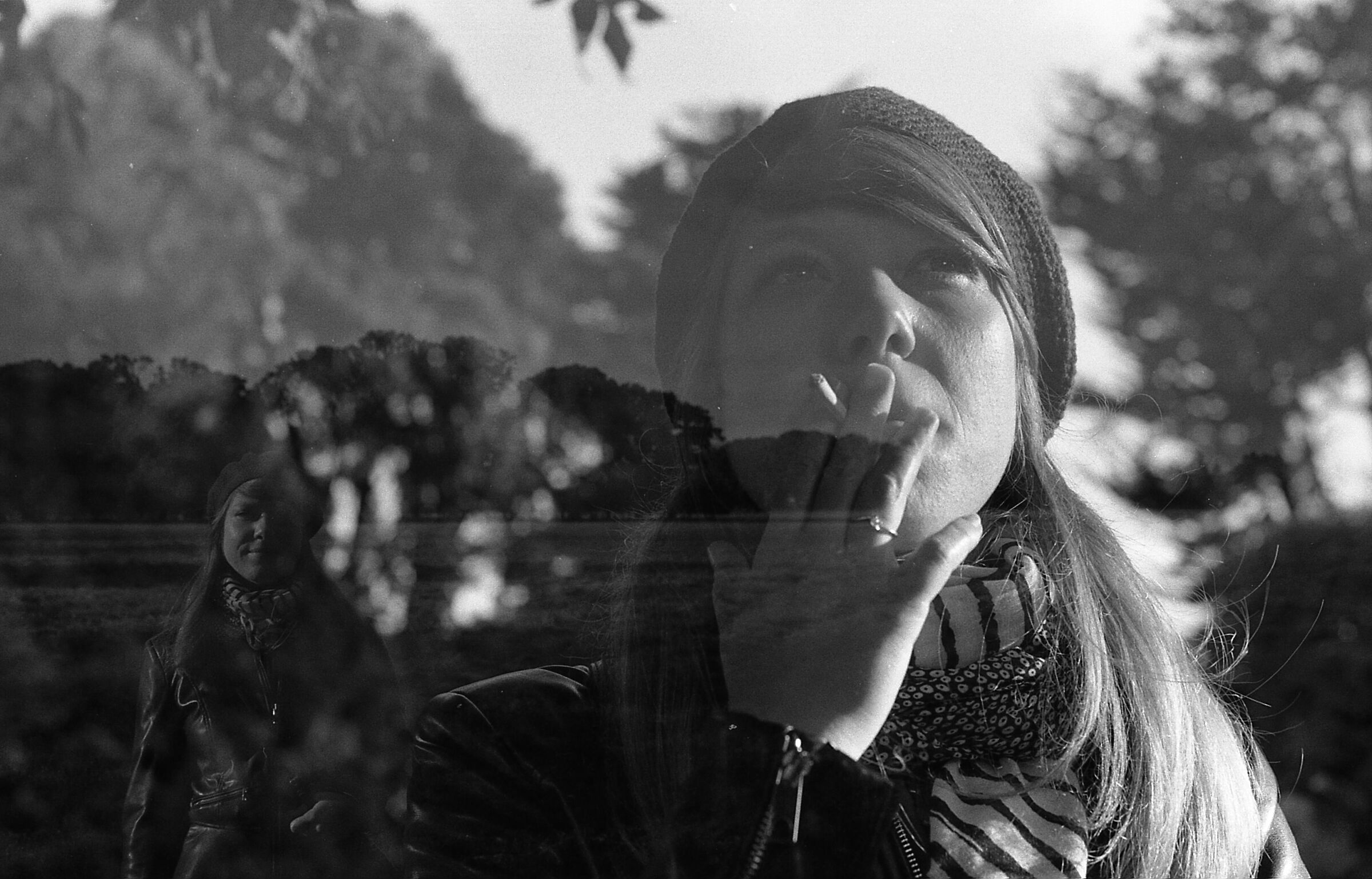 Nikon F3 Double Exposure Portrait