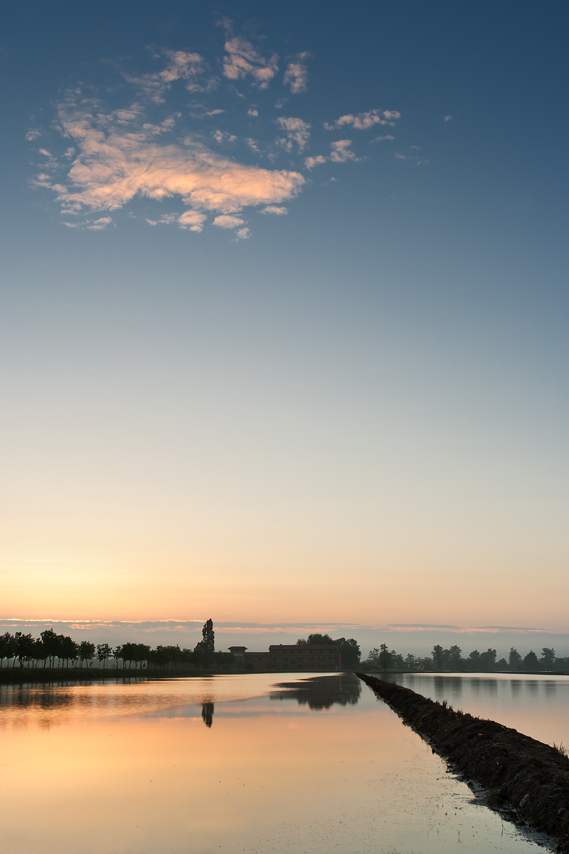 La nuvola sull'acqua