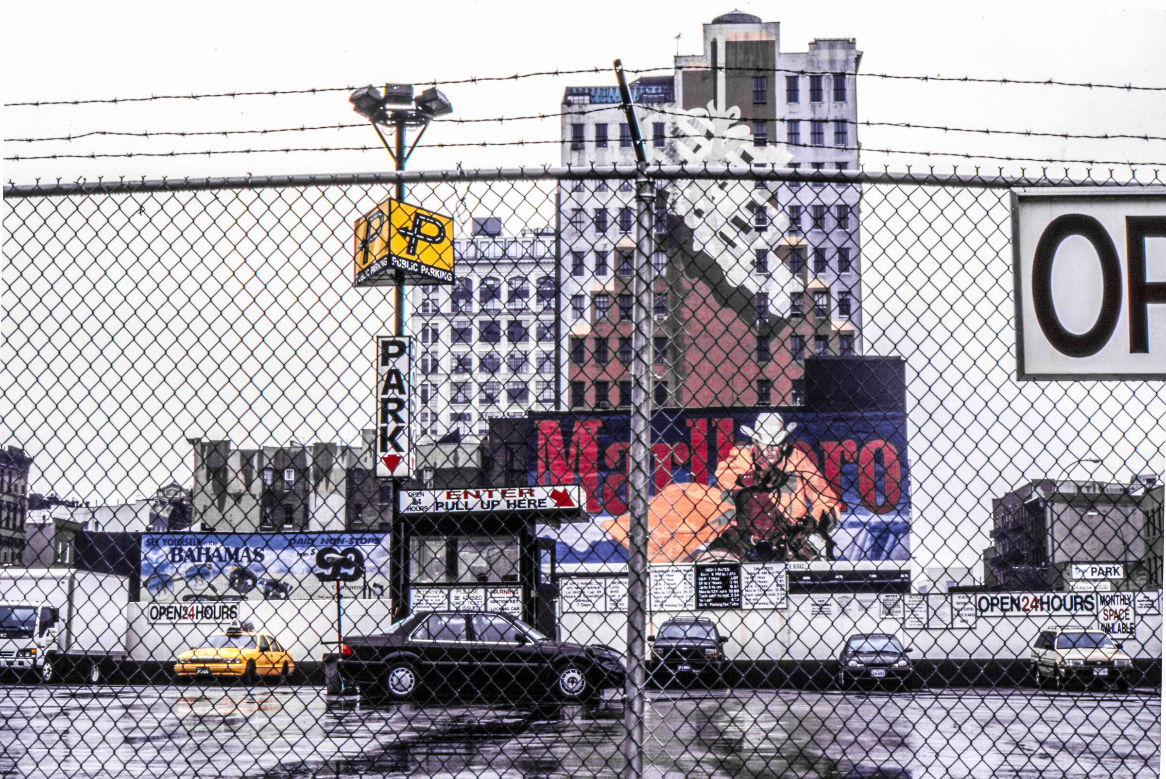 One day of rain New York