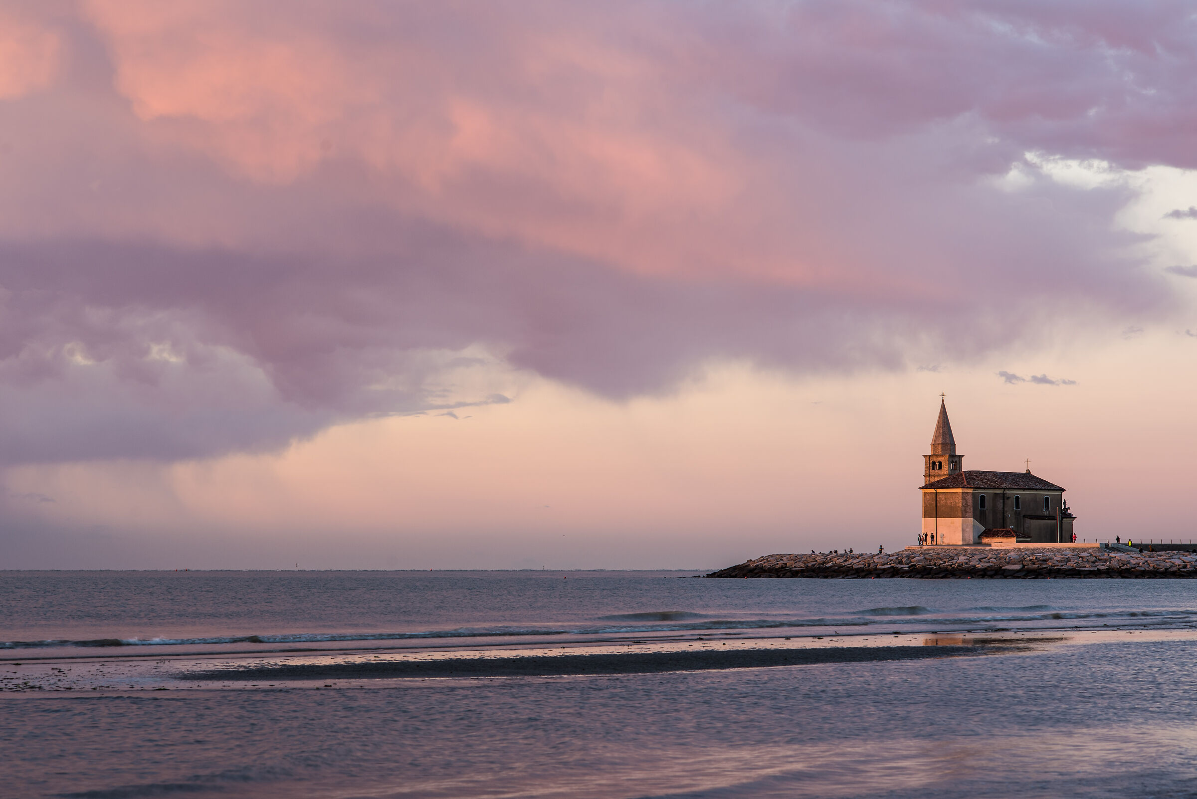 Church of the Angel at dawn