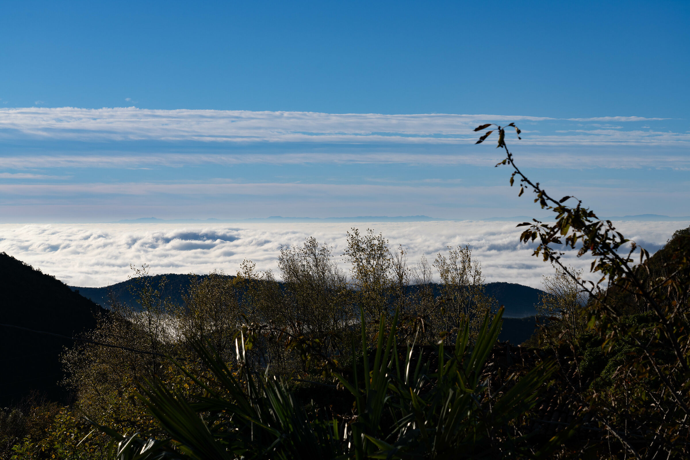 Autunno padano - l'inverno sta arrivando - Appennini