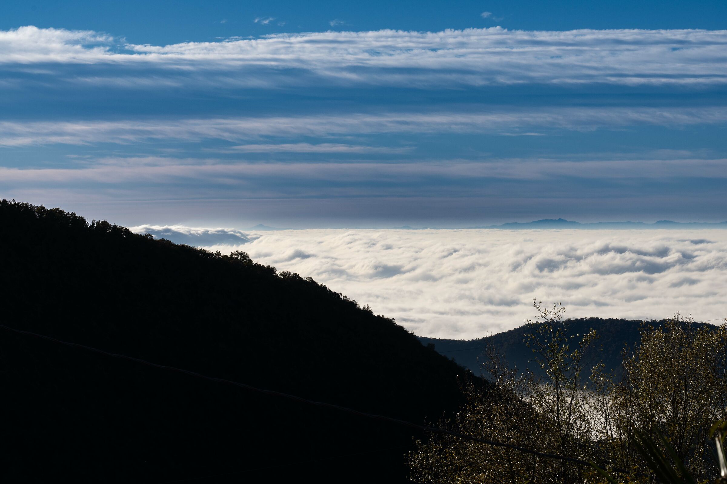 Autunno padano - l'inverno sta arrivando - Appennini