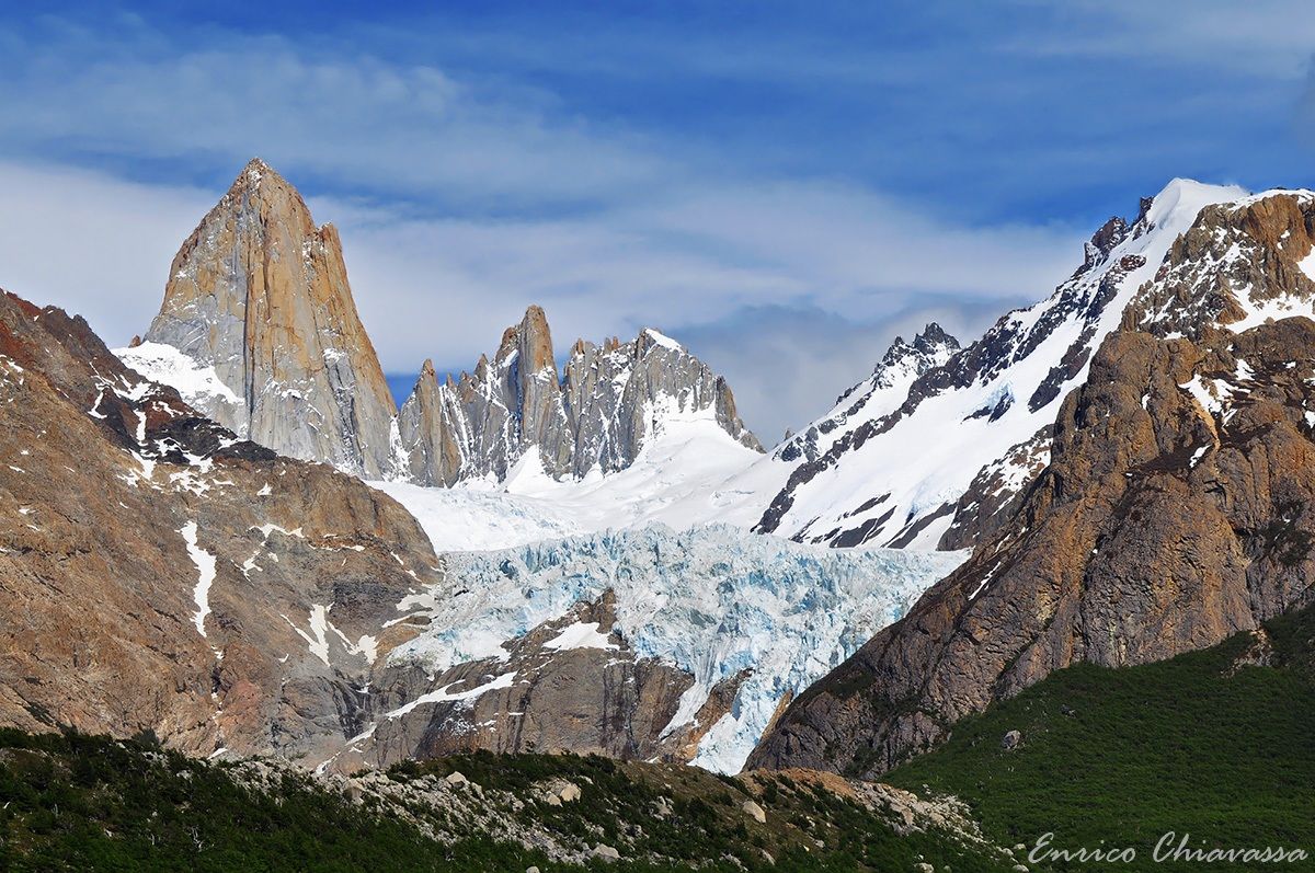 Fitz Roy: giacciaio piedras blancas