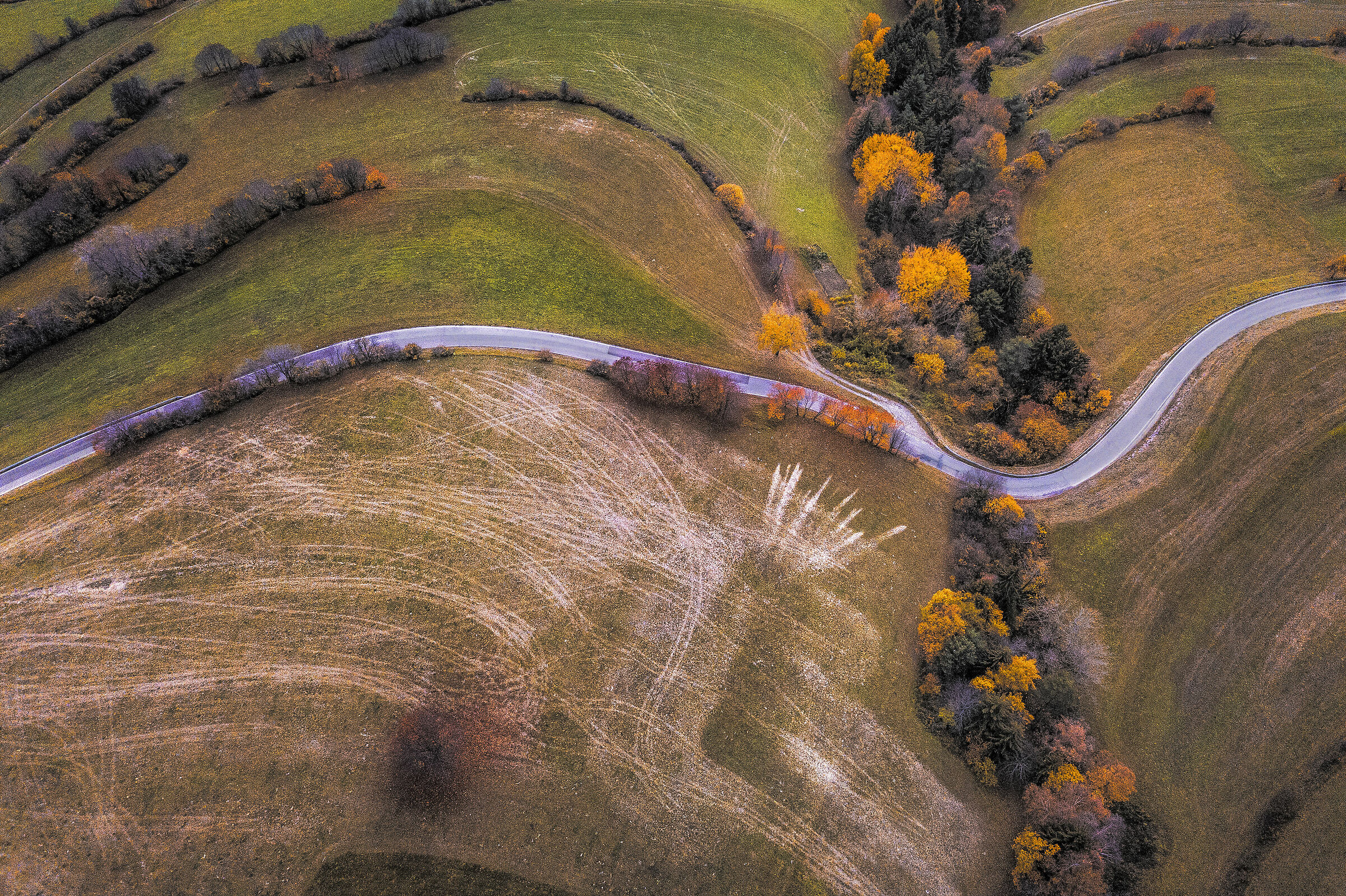 Curve al volo... Di drone..