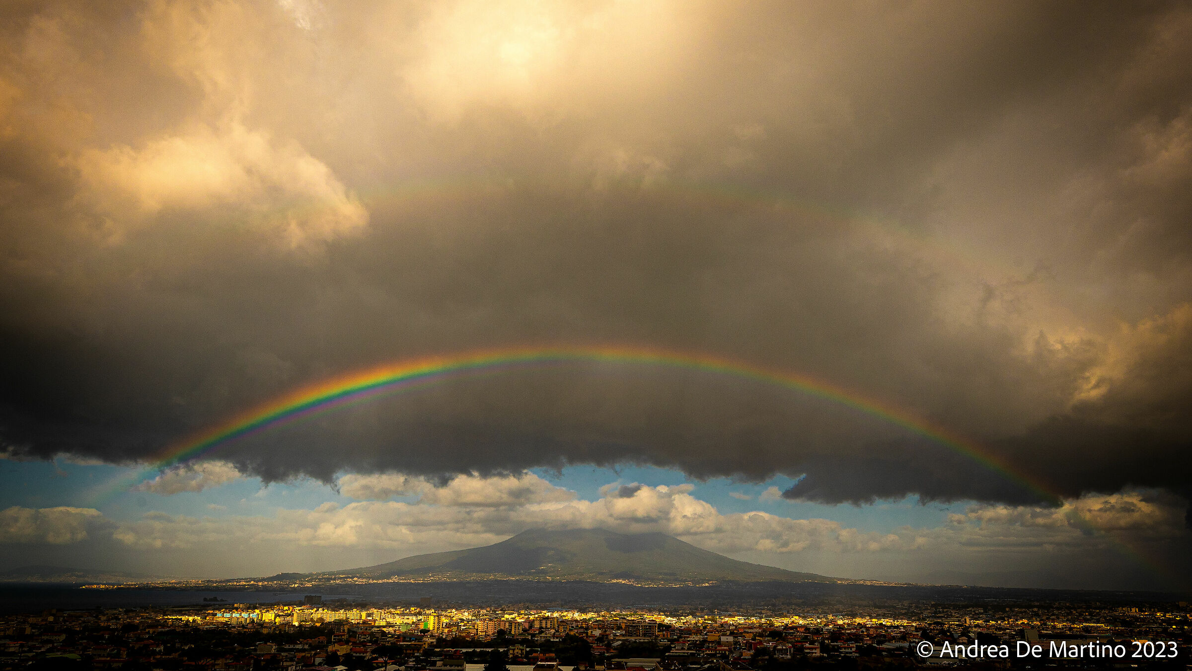 Vesuvio incorniciato