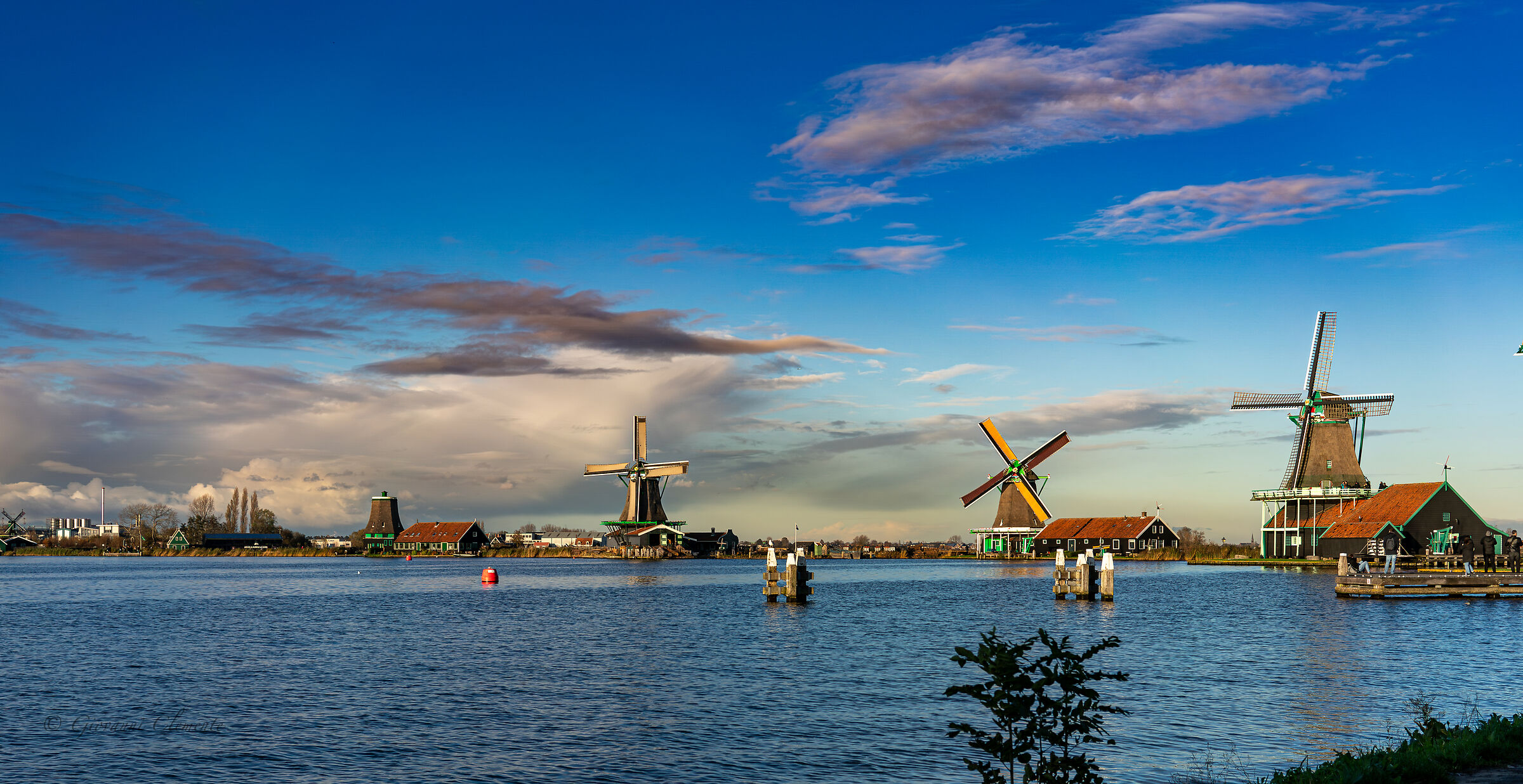 The mills of Zaanse Schans