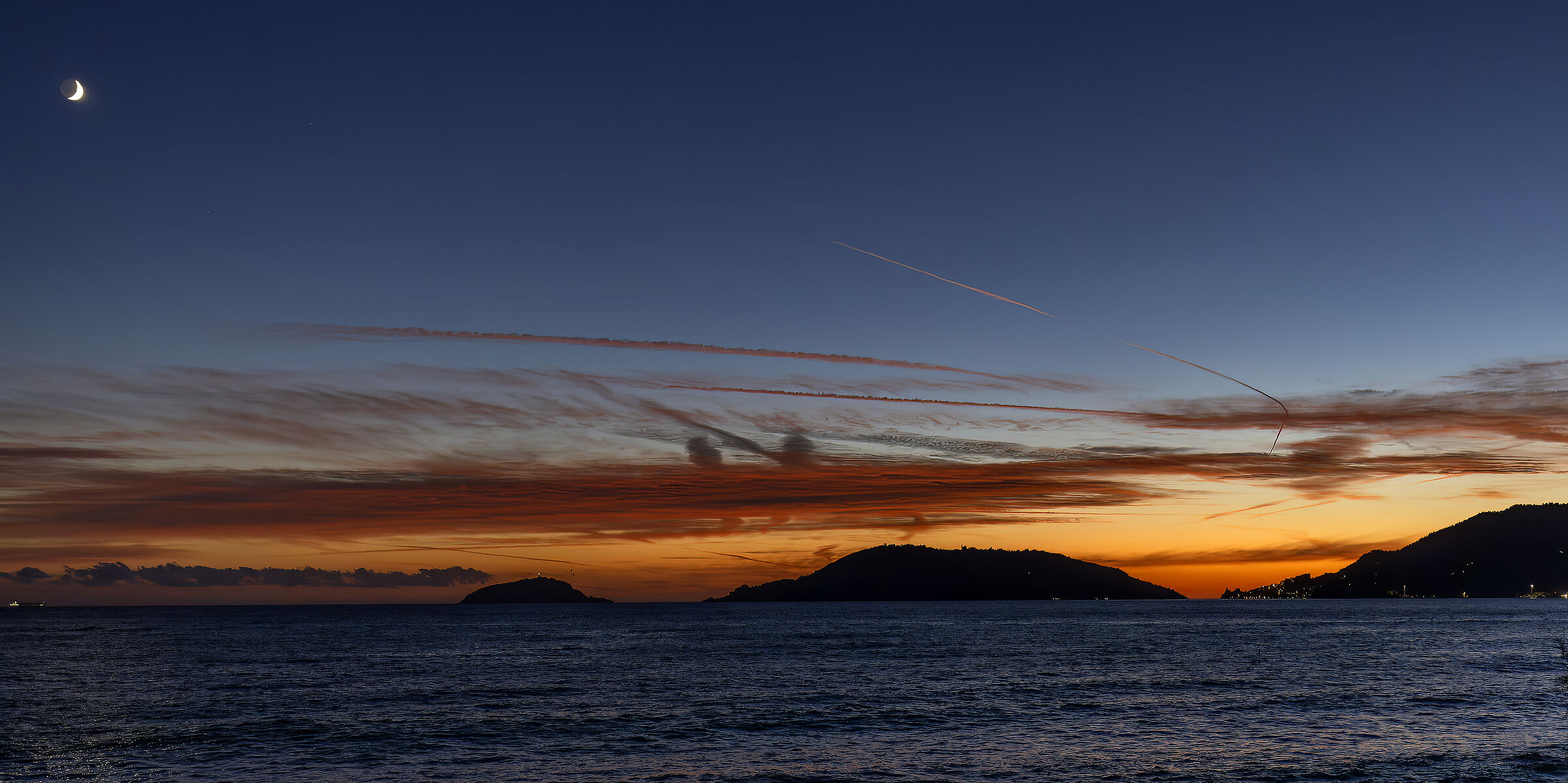 Portovenere and the Moon