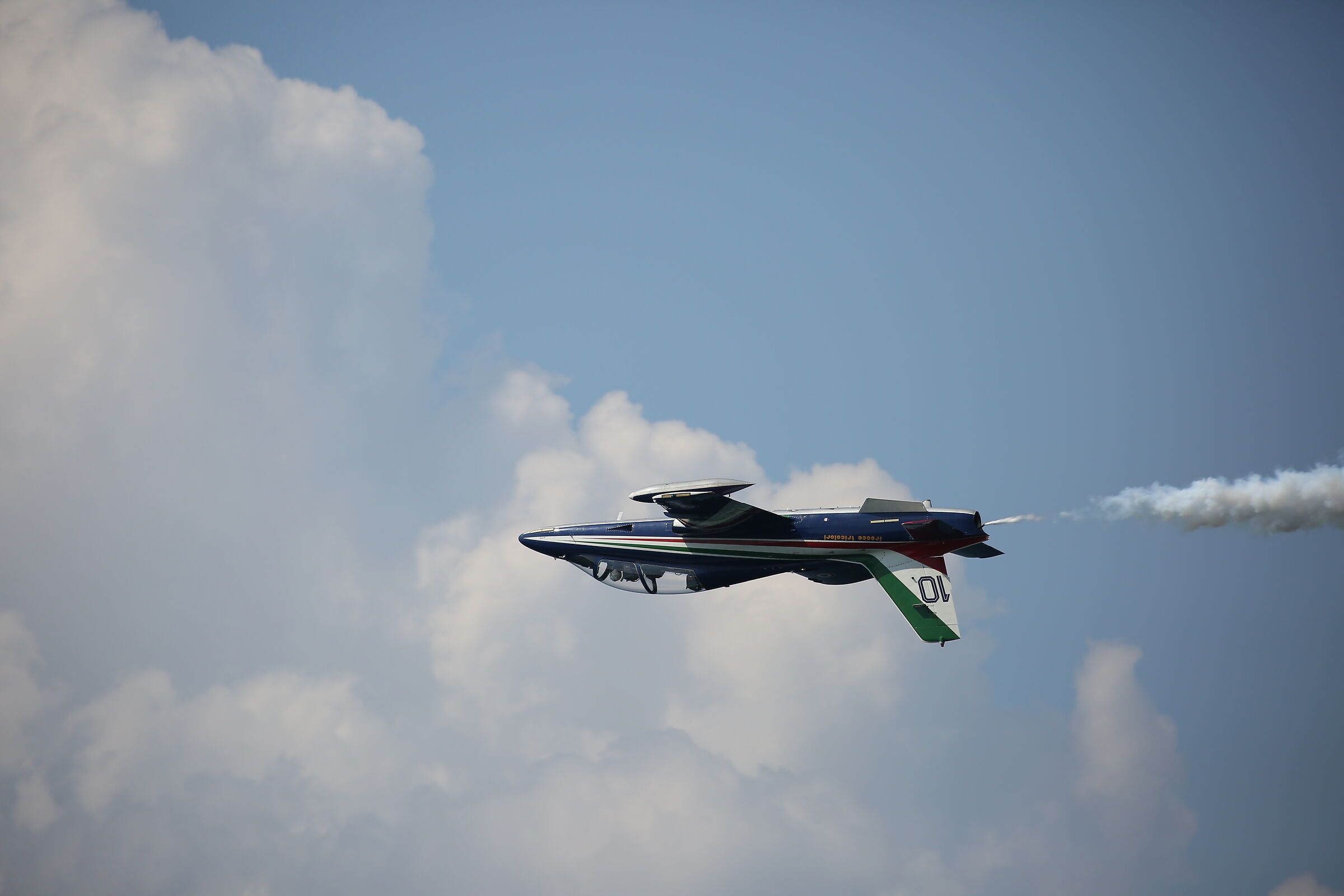 solista in volo rovesciato