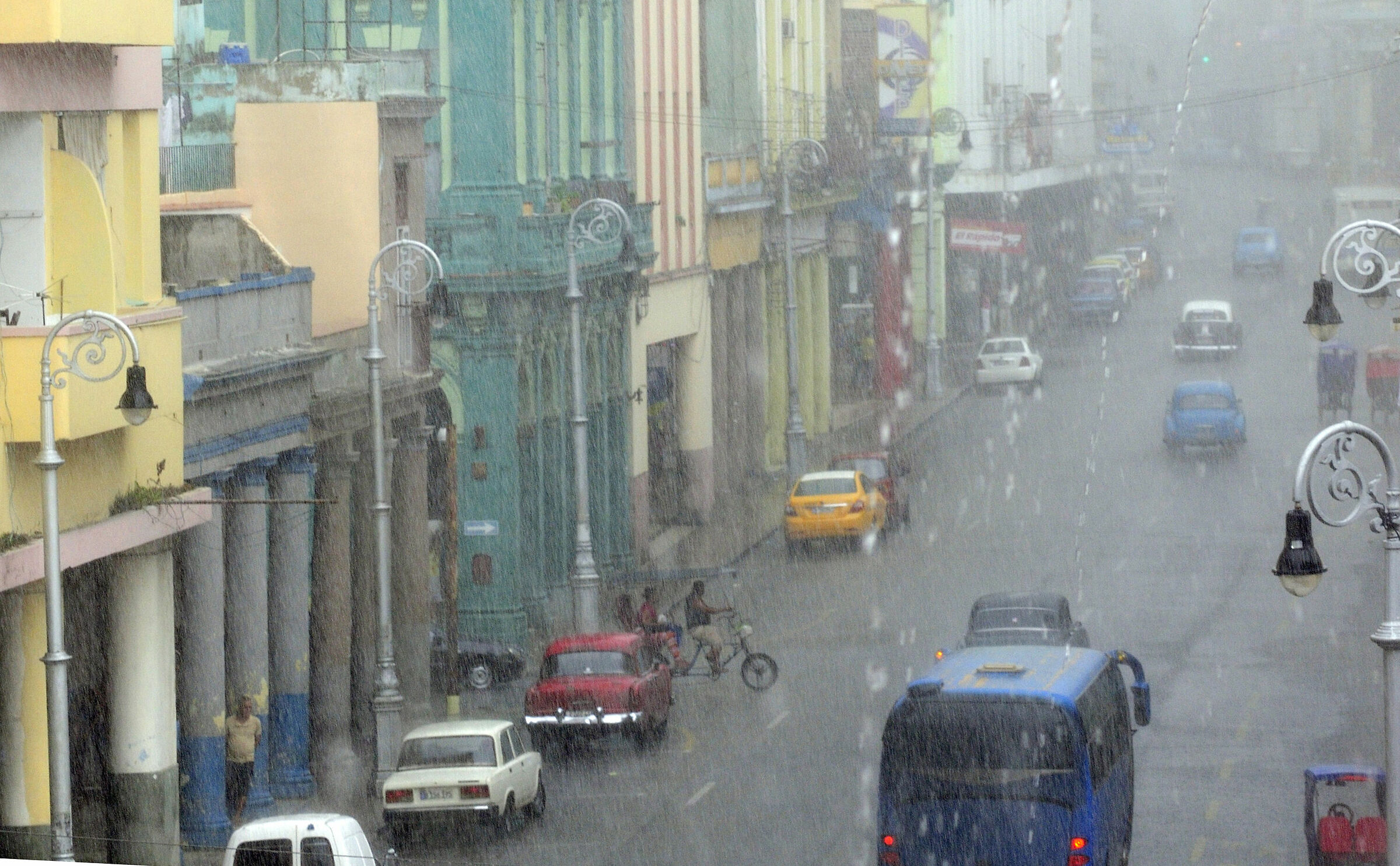 Rainy day in La Habana
