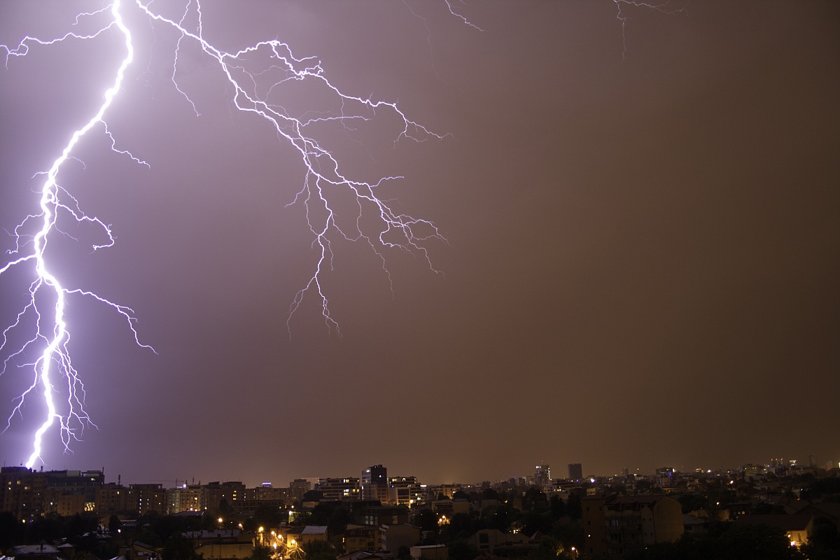 Storm in Bucharest