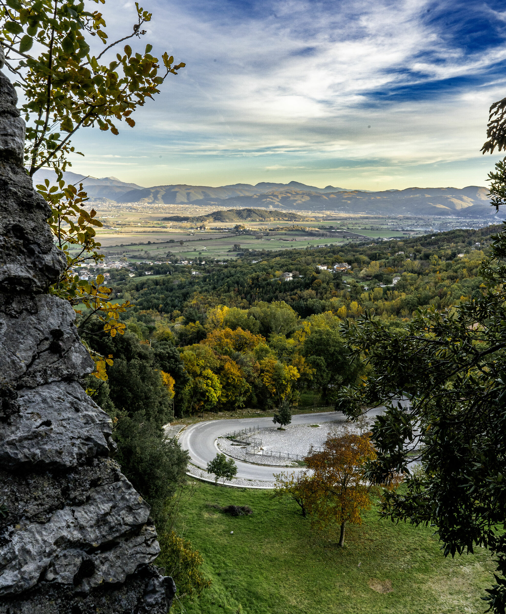 panorama della piana reatina